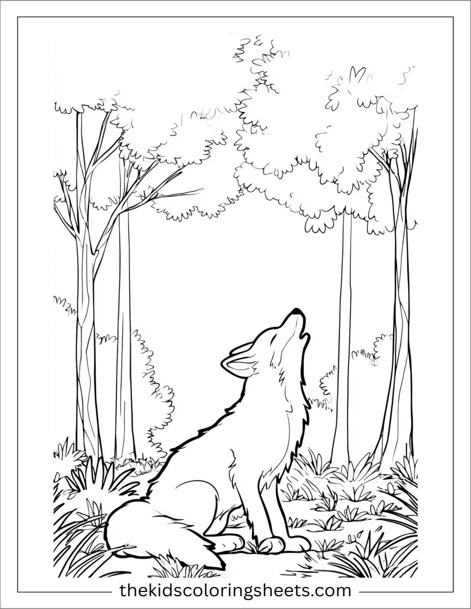 The clever fox in detective hat