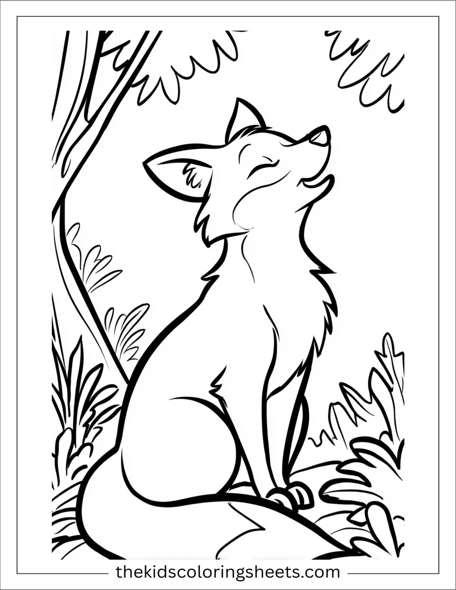 The clever fox whistling