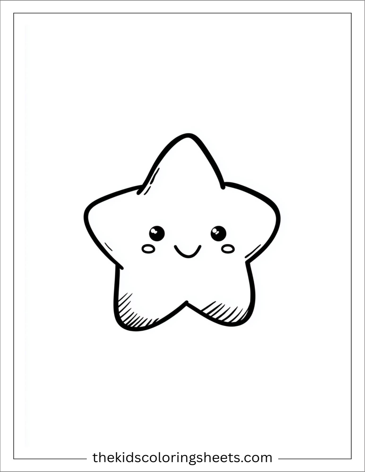 The star floating gently