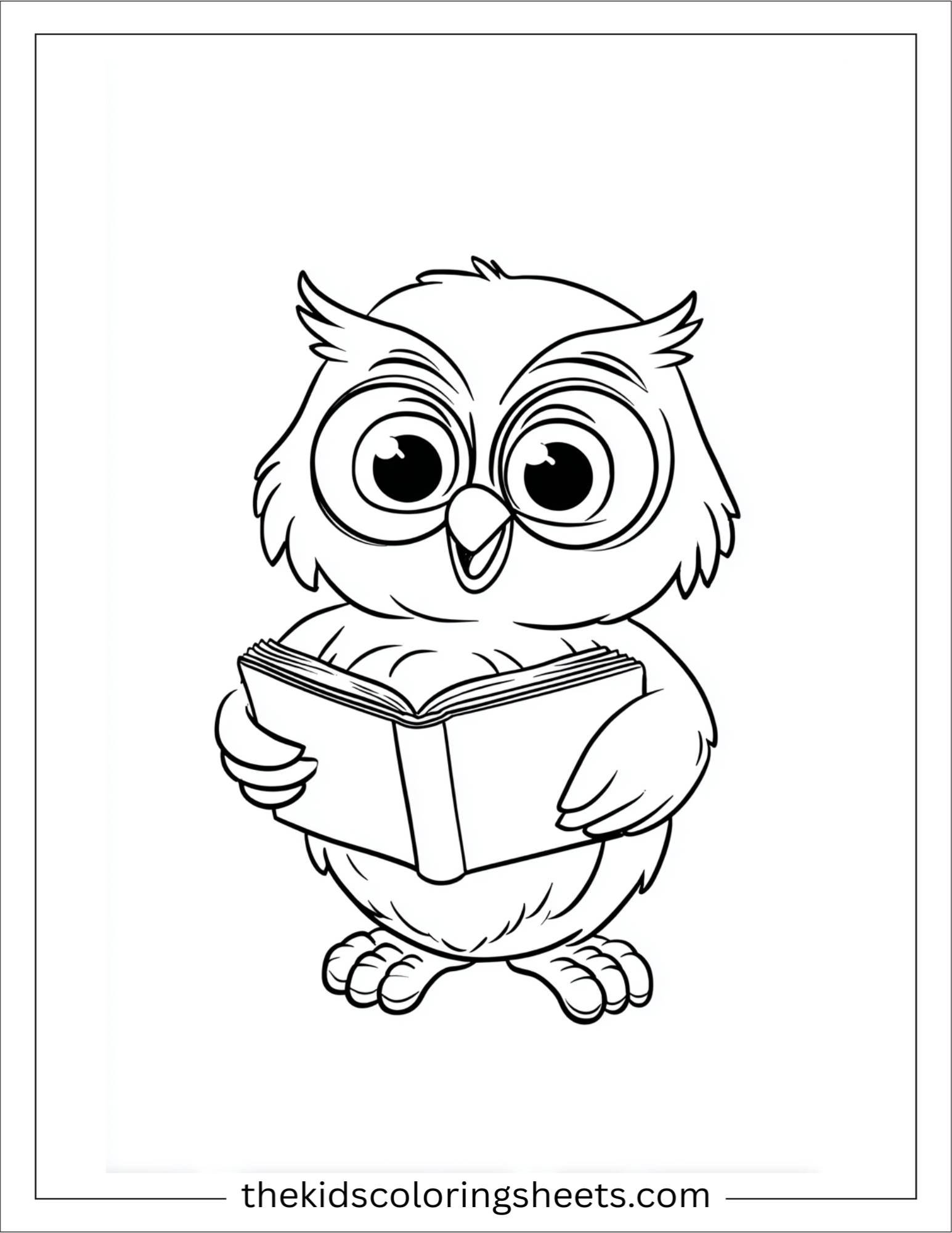 The wise owl hugging book