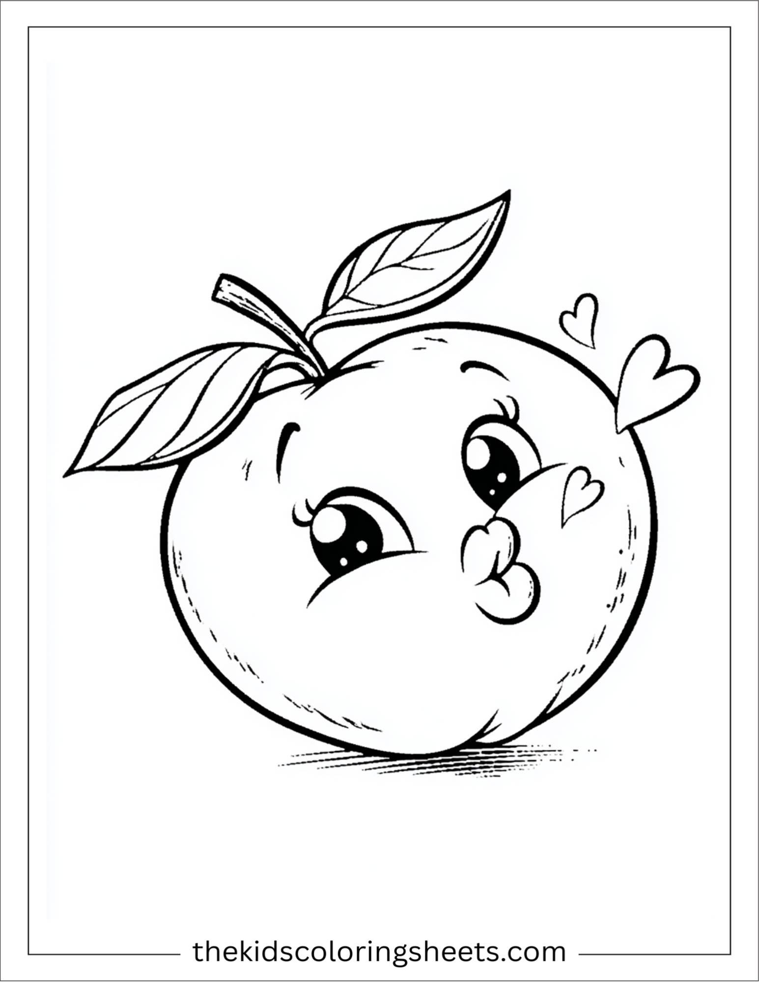 Apple Blowing Kisses