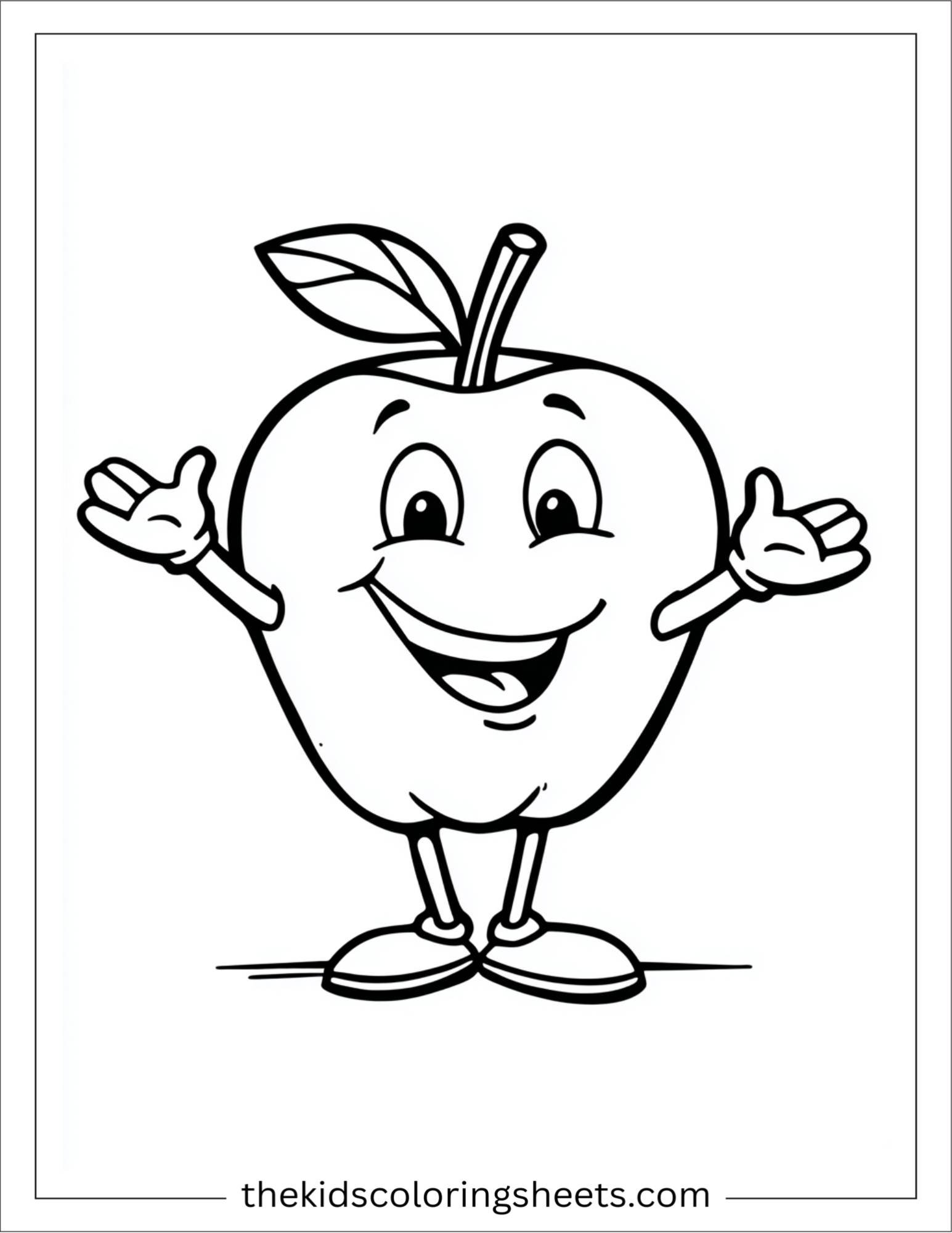 Apple Giving a Hug