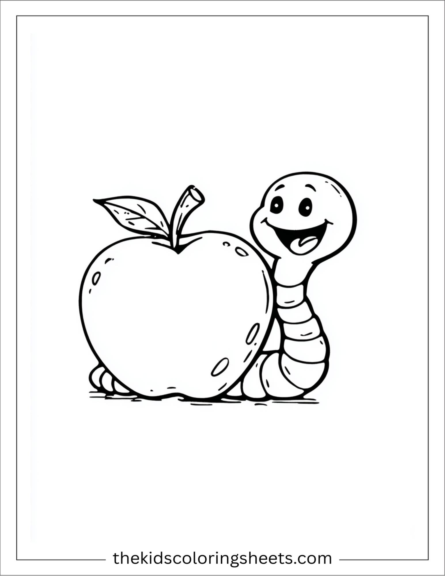 Apple and worm