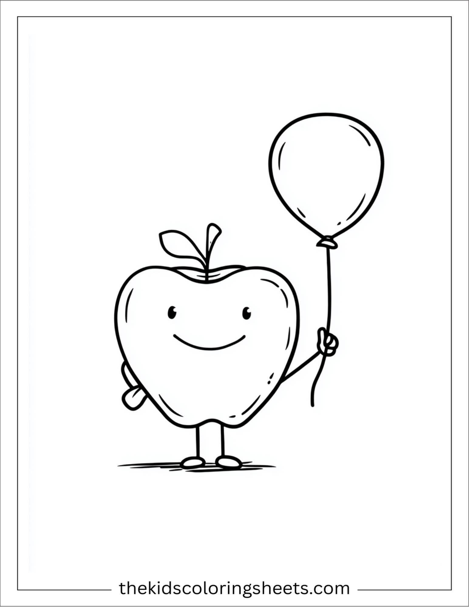Apple with a Balloon