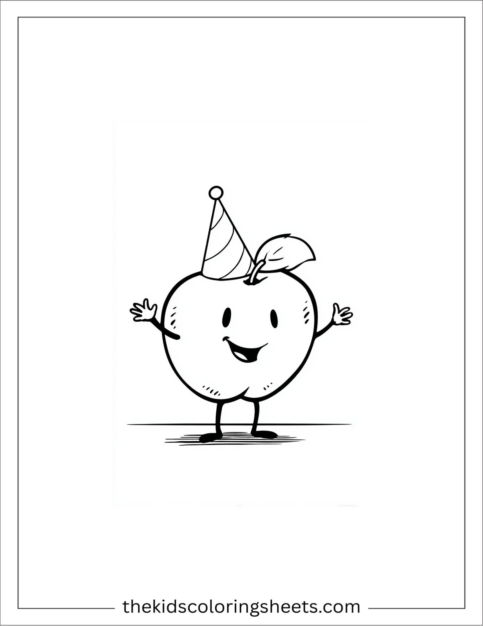 Apple with a Hat