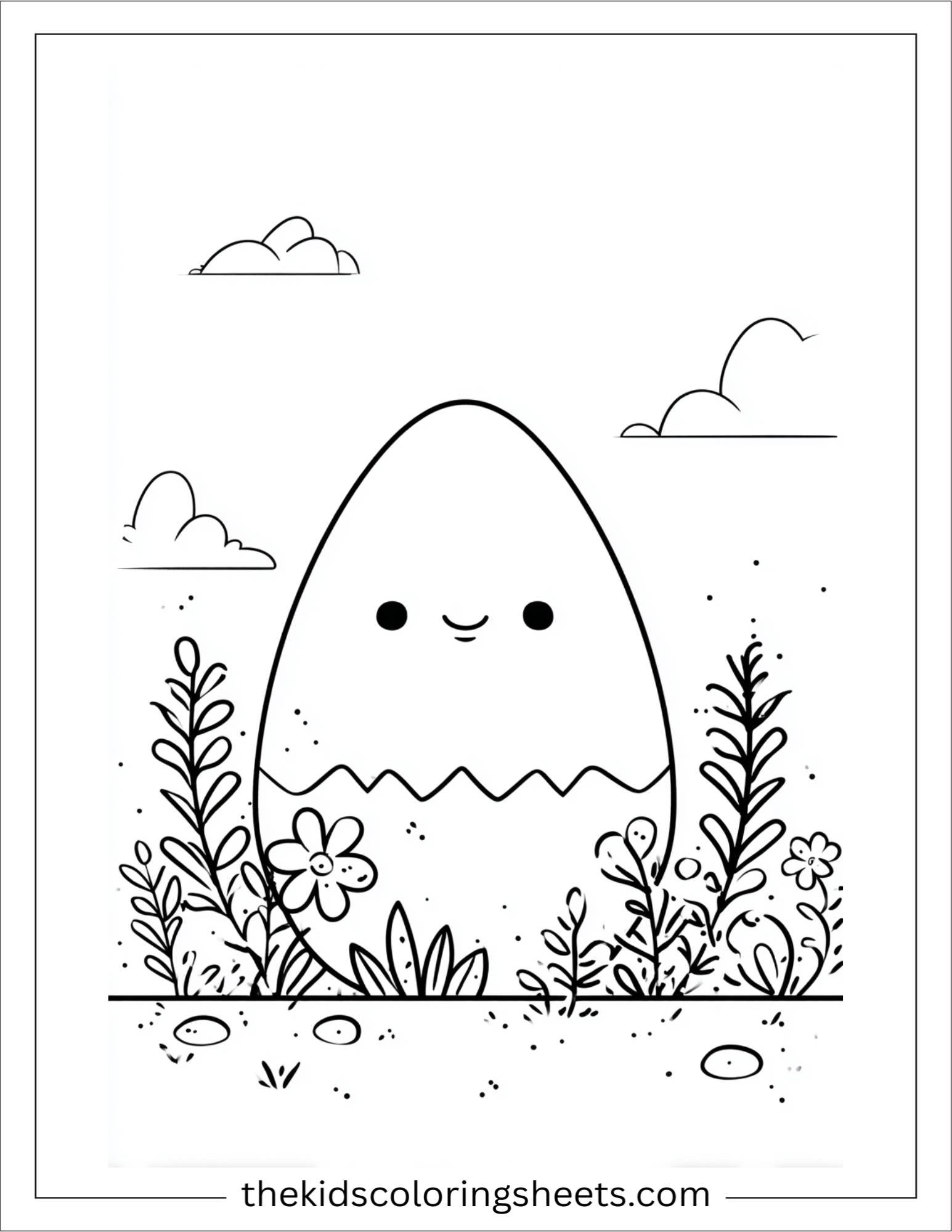 April easter egg hunt