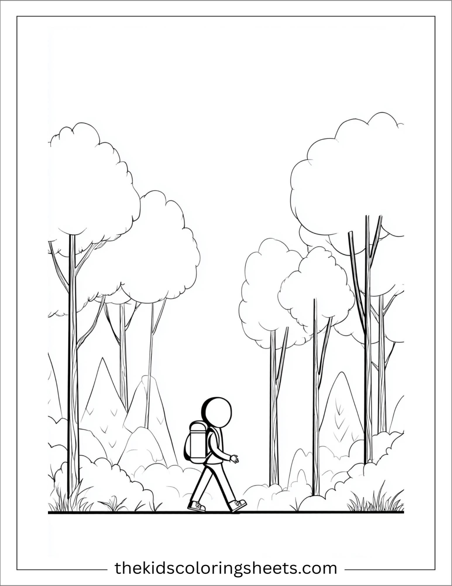 April forest walk