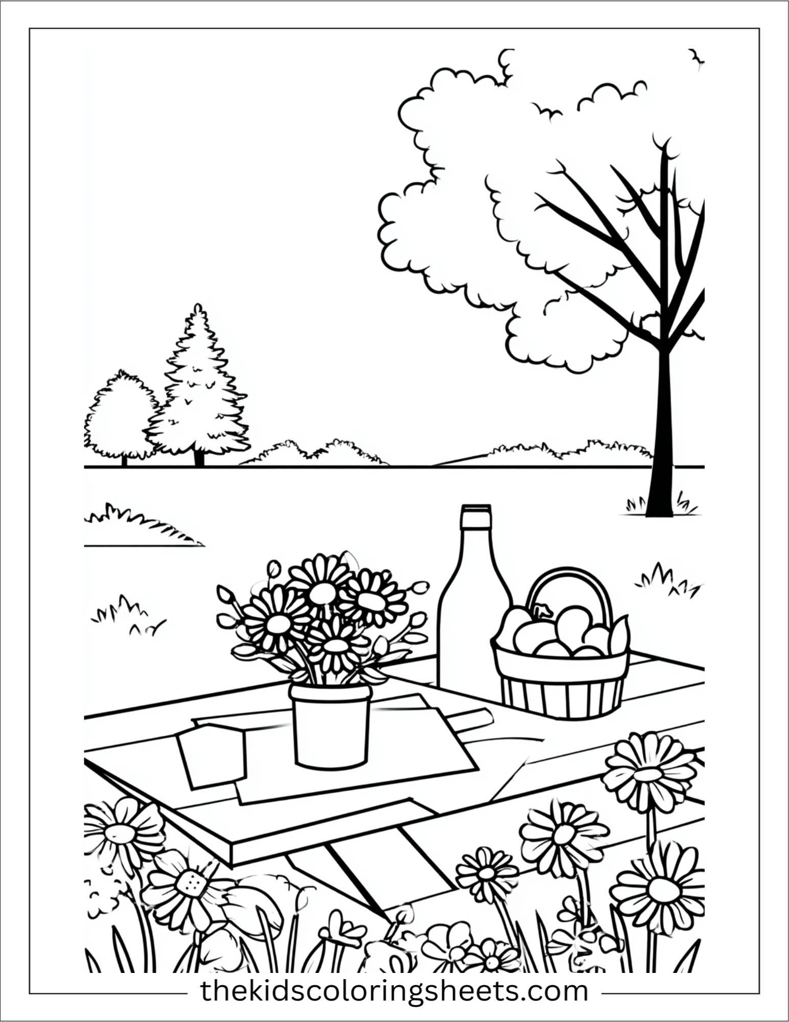 April spring picnic