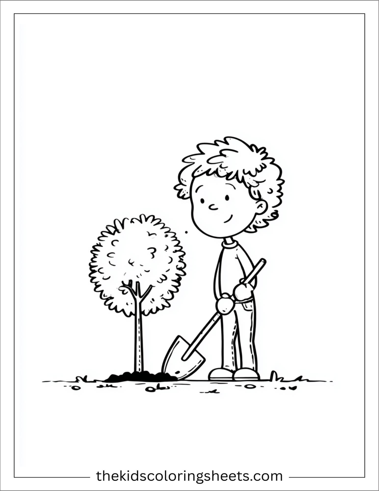 April tree planting event