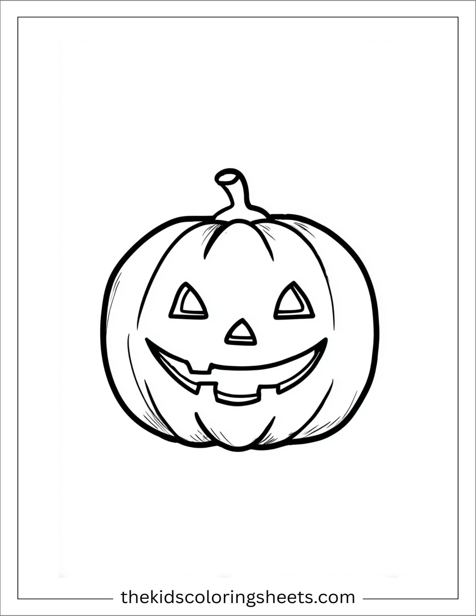 At Halloween, jack o’ lantern with silly face