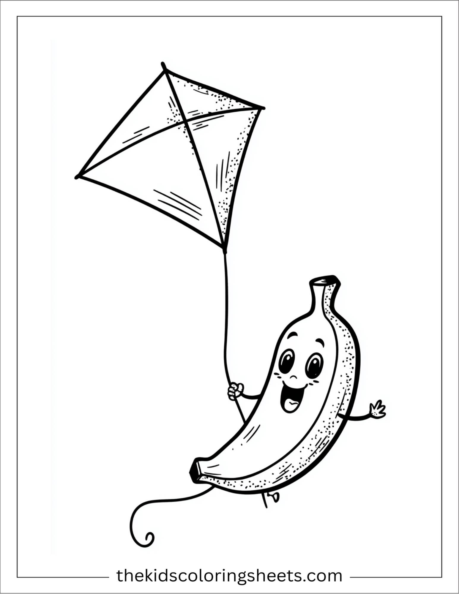 Banana Flying Kite