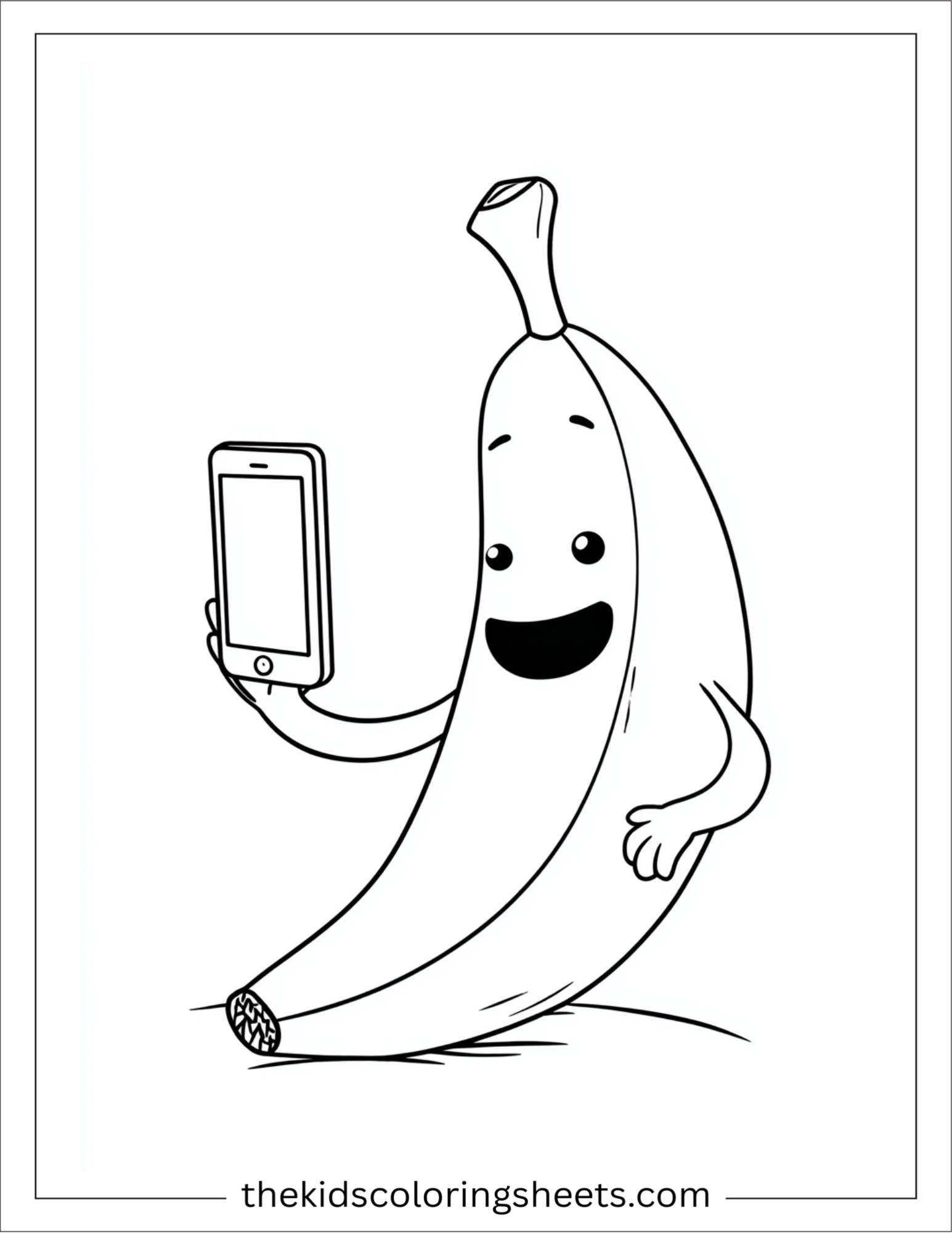 Banana Taking Selfie