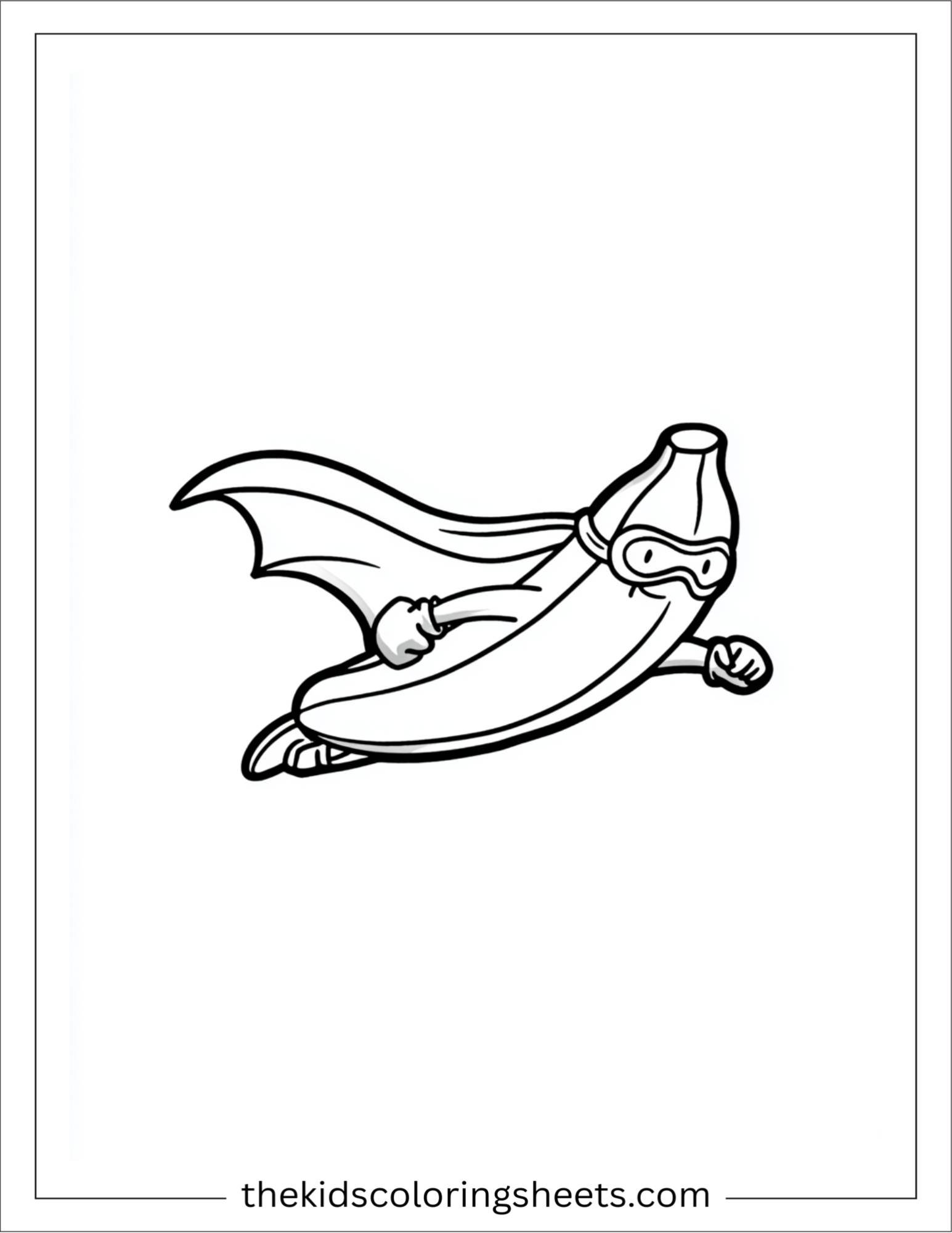 Banana superhero