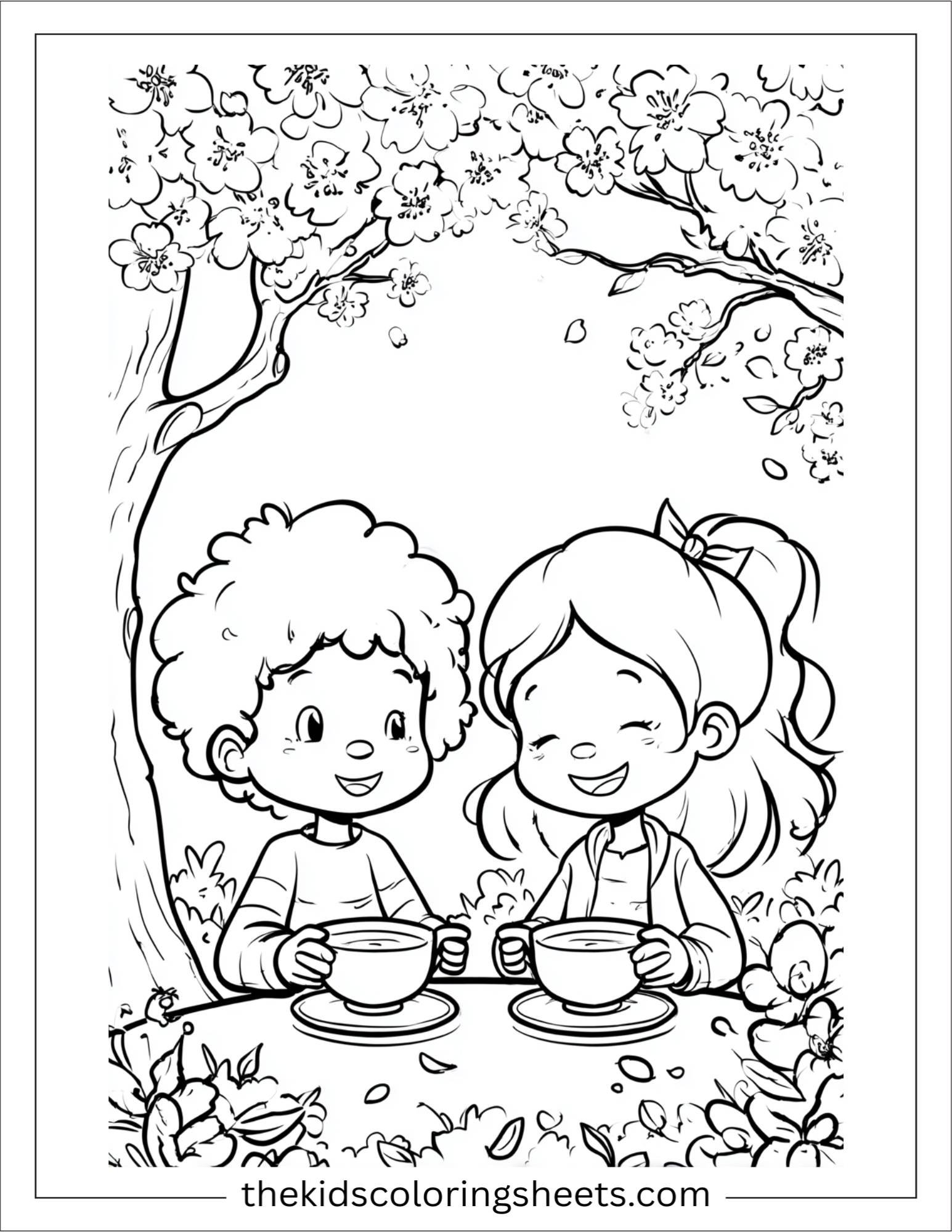 Cherry Blossom Tea Party