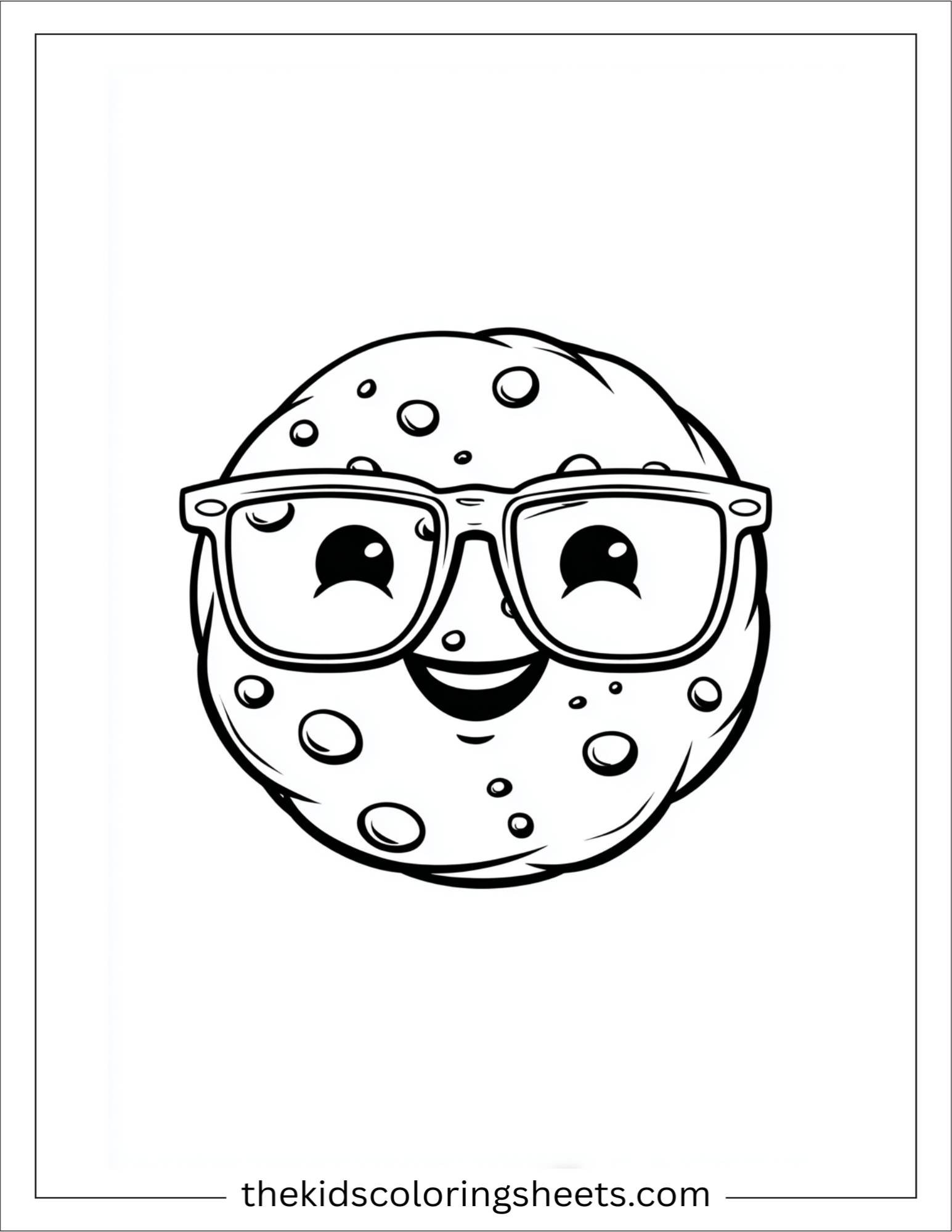 Cookie with Glasses