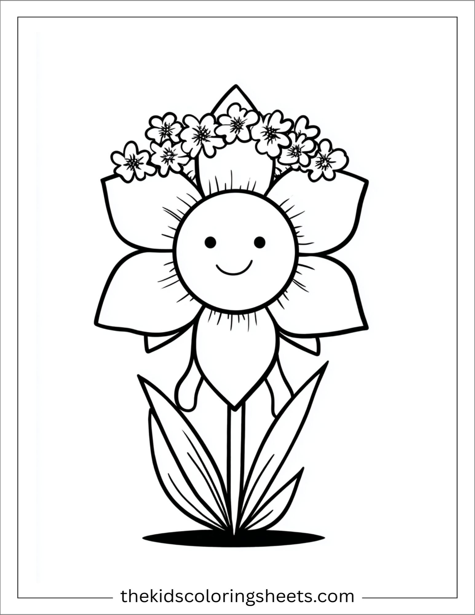 Daffodil making a flower crown