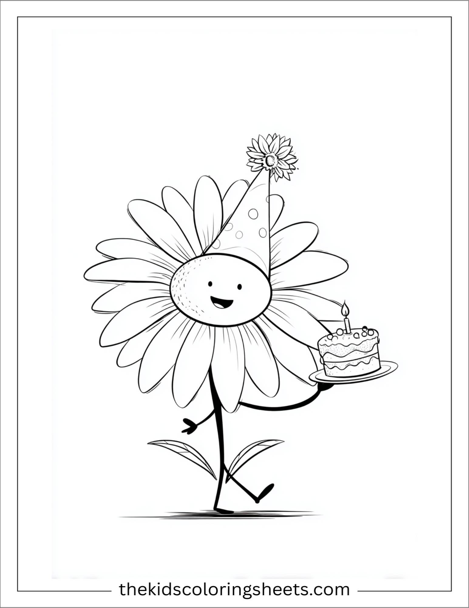 Daisy Celebrating Birthday