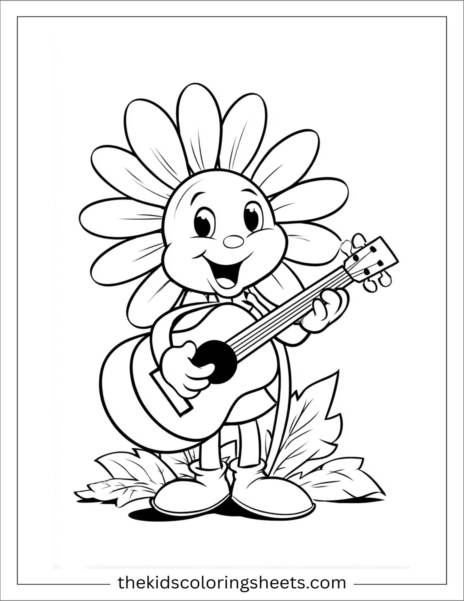 Daisy Playing Guitar
