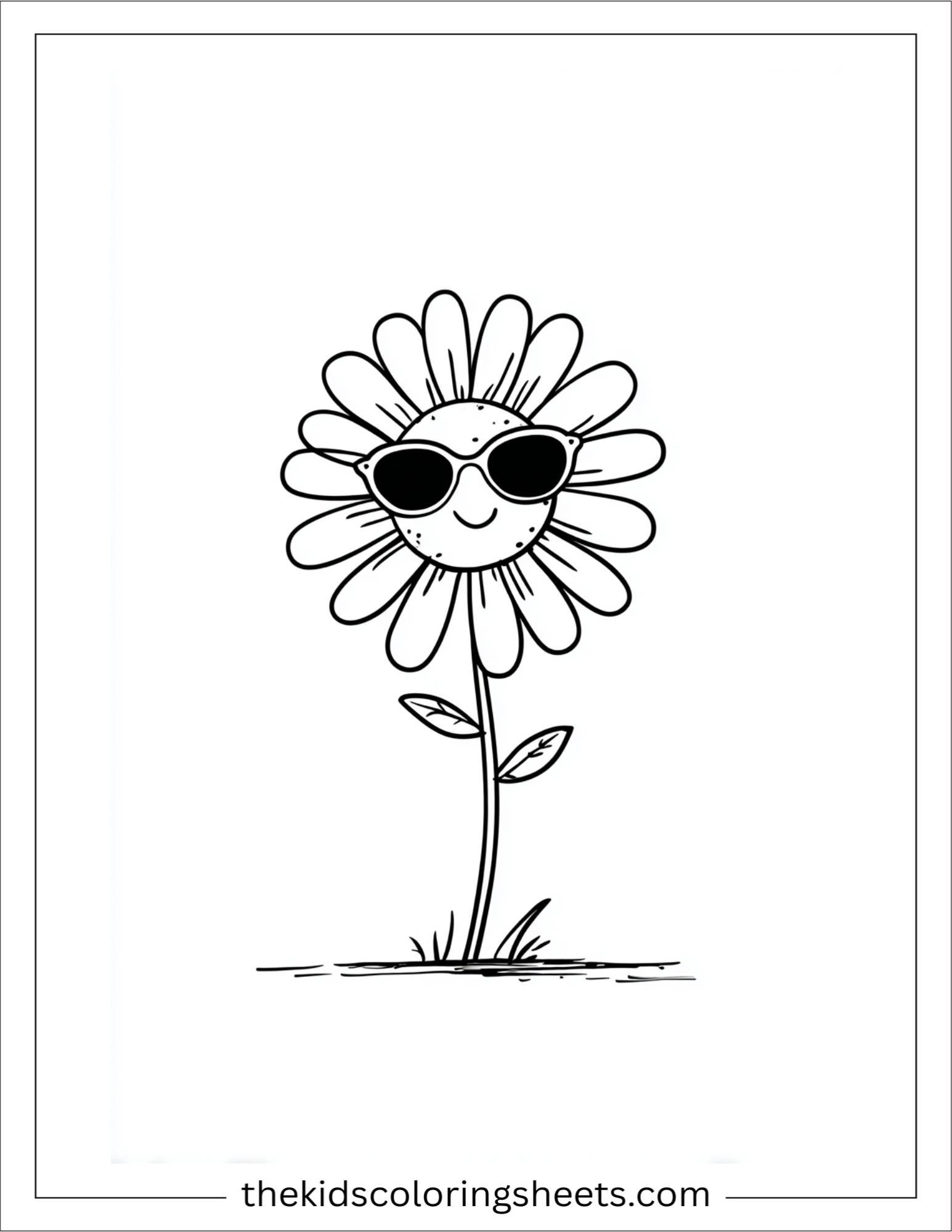 Daisy with Sunglasses