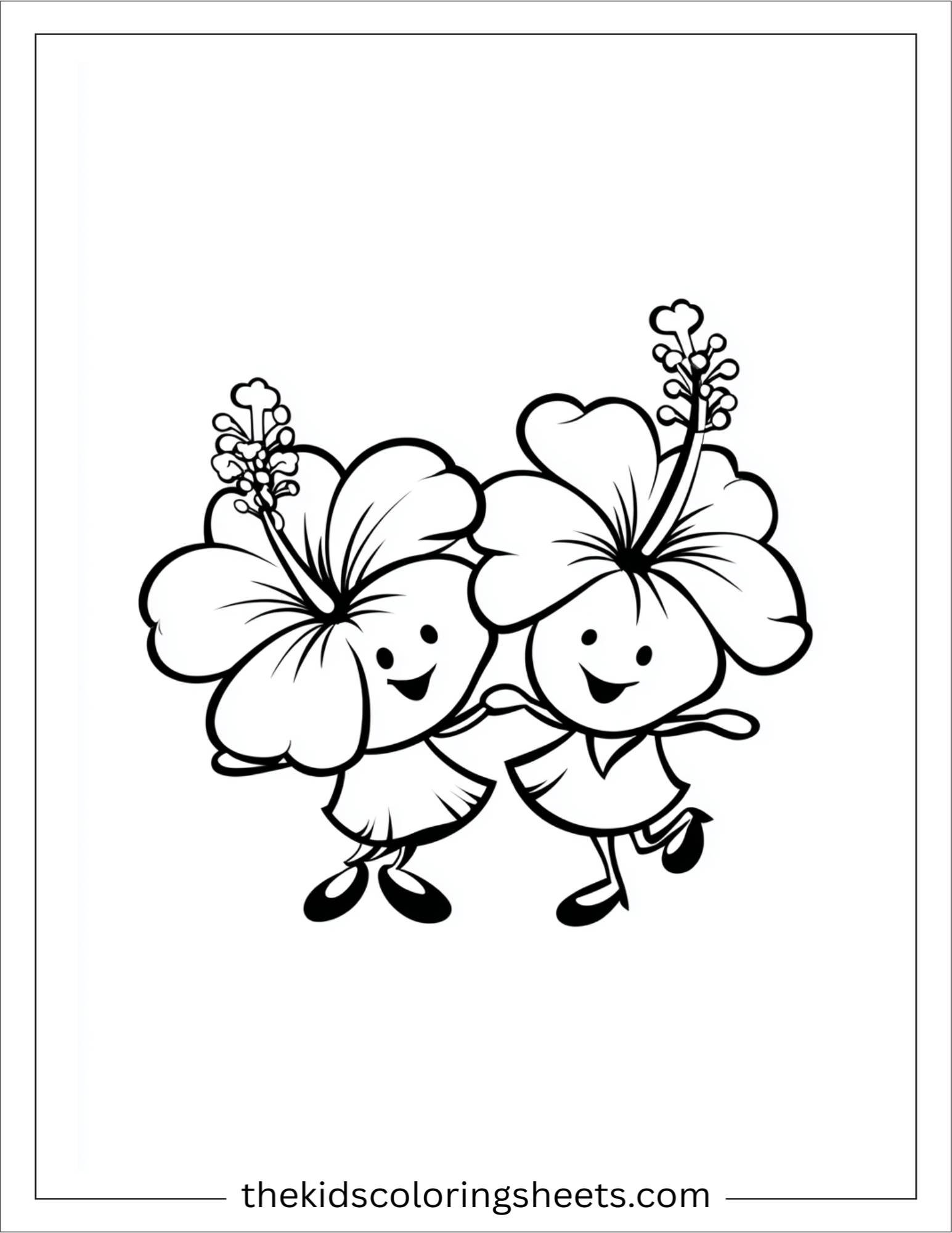 Dancing Duo Hibiscus