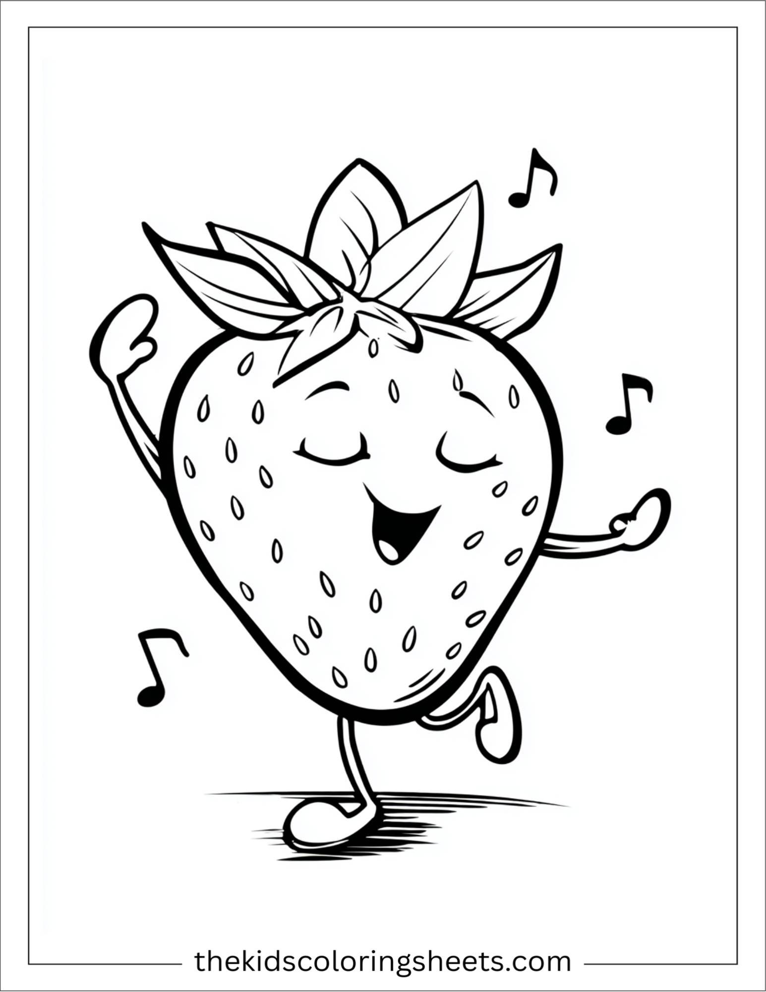 Dancing strawberry