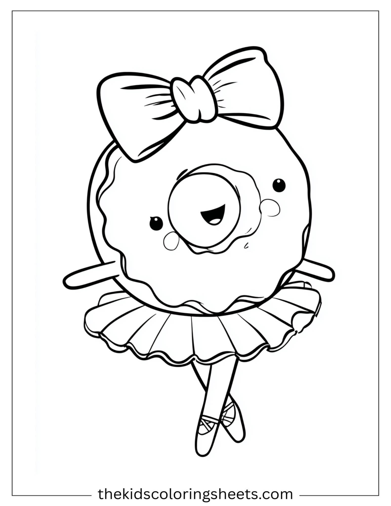 Donut ballerina