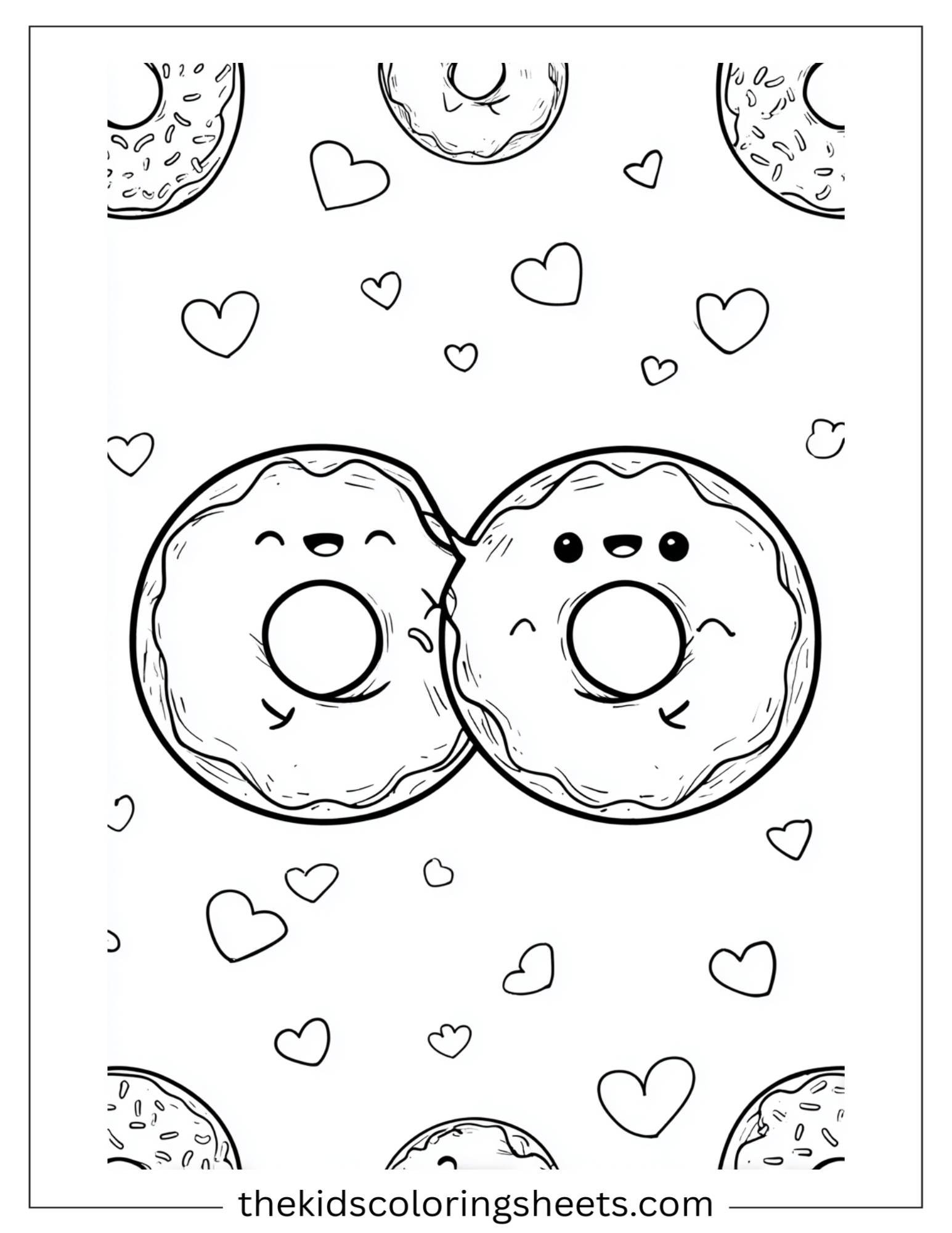Donut hugging donut
