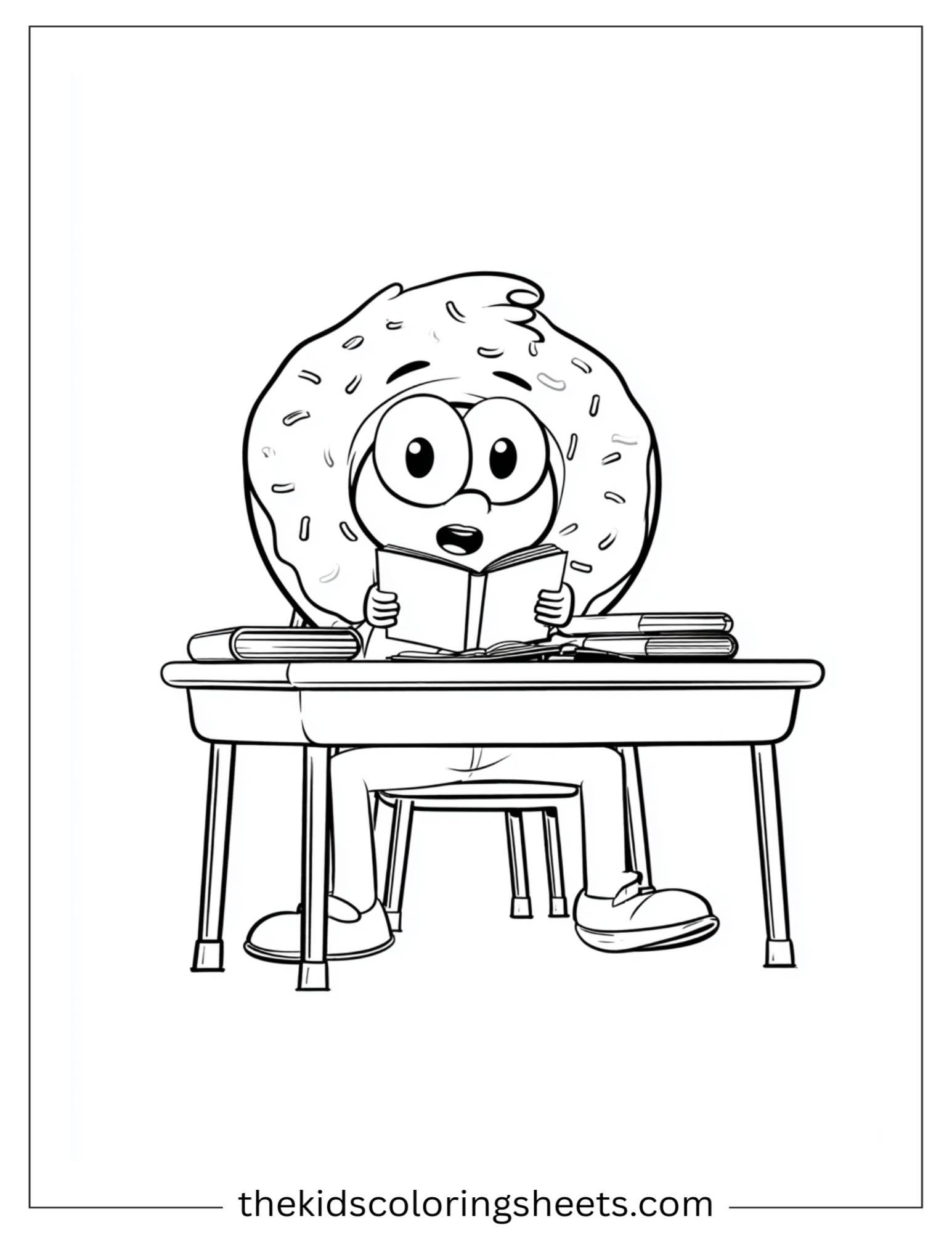 Donut in school