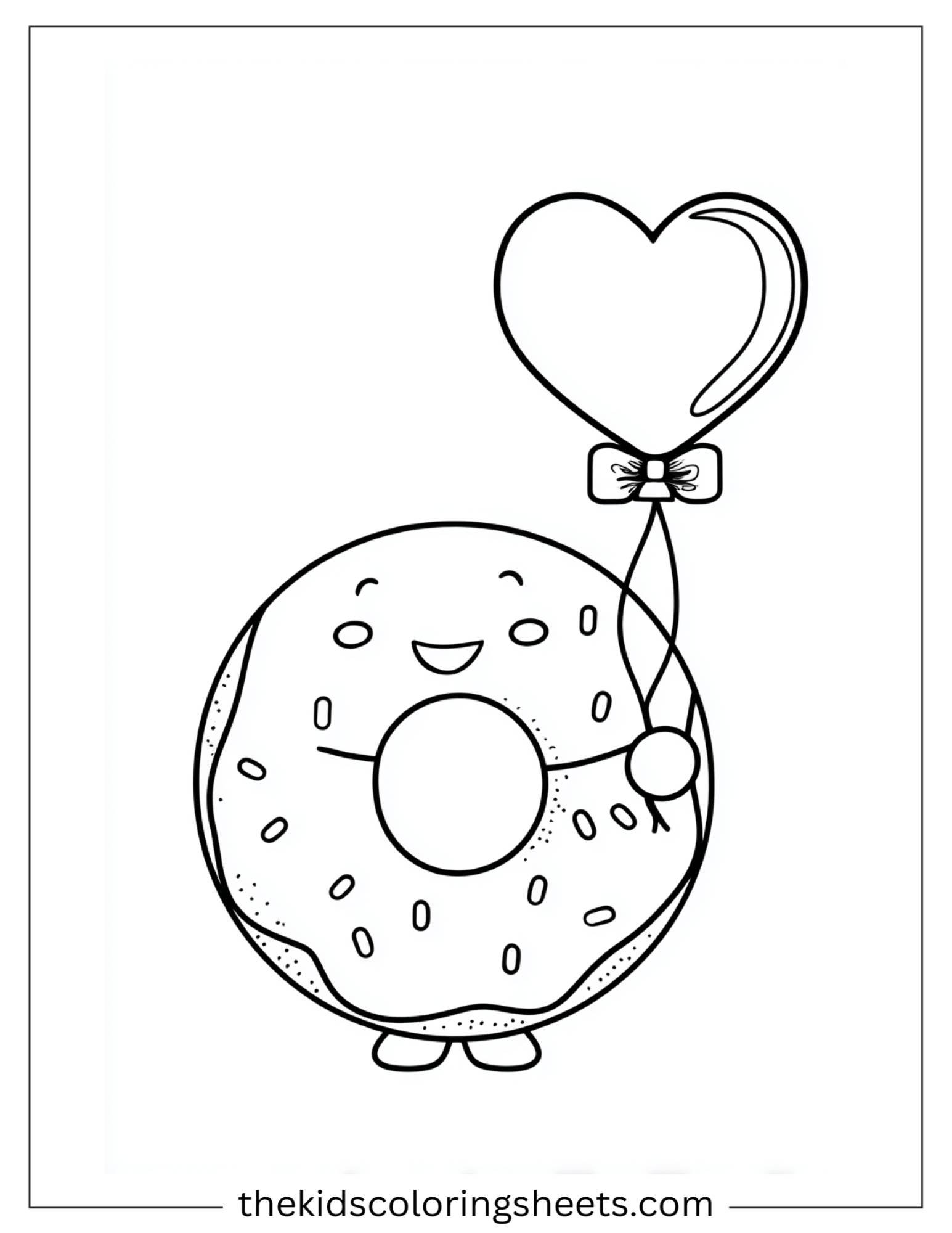 Donut with heart