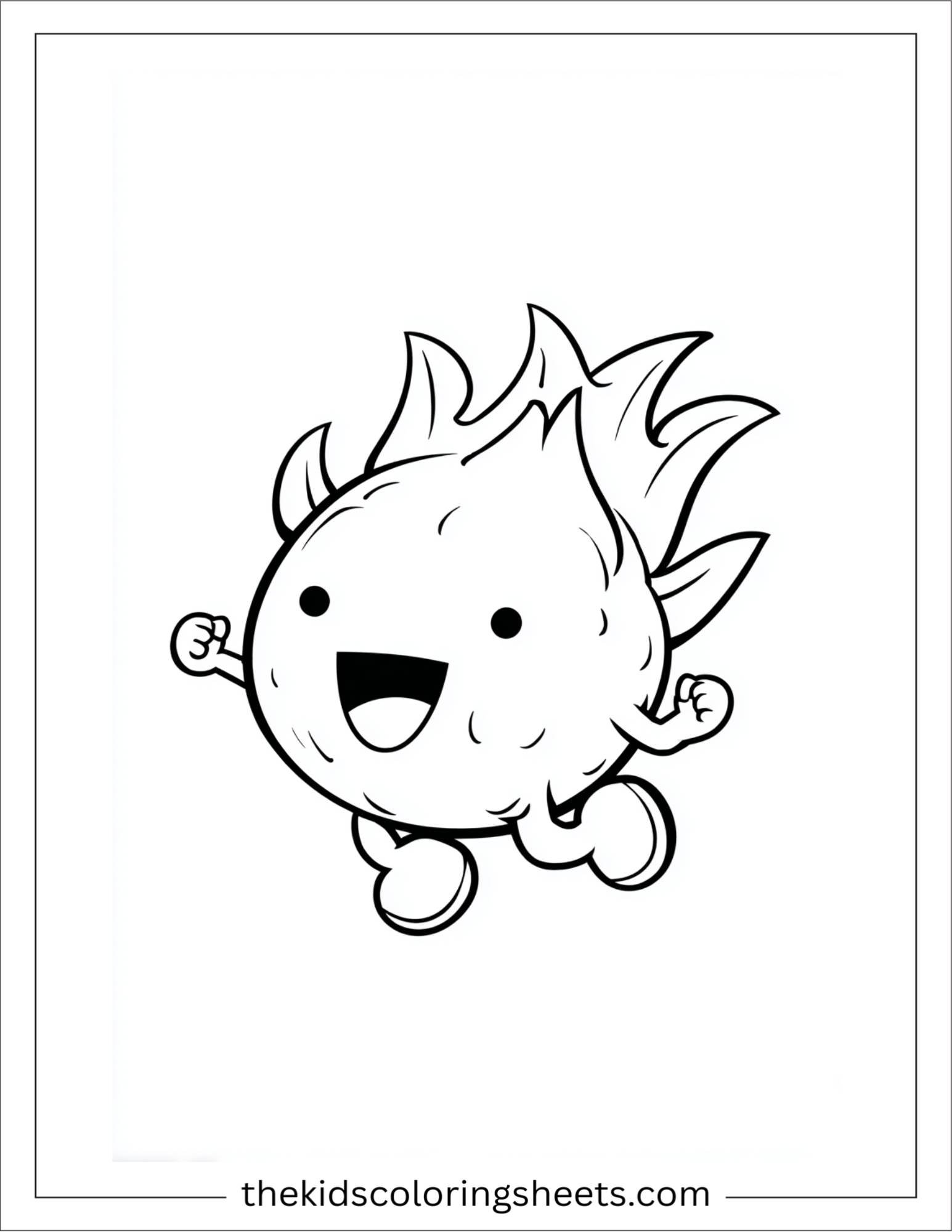 Dragon Fruit Jumping