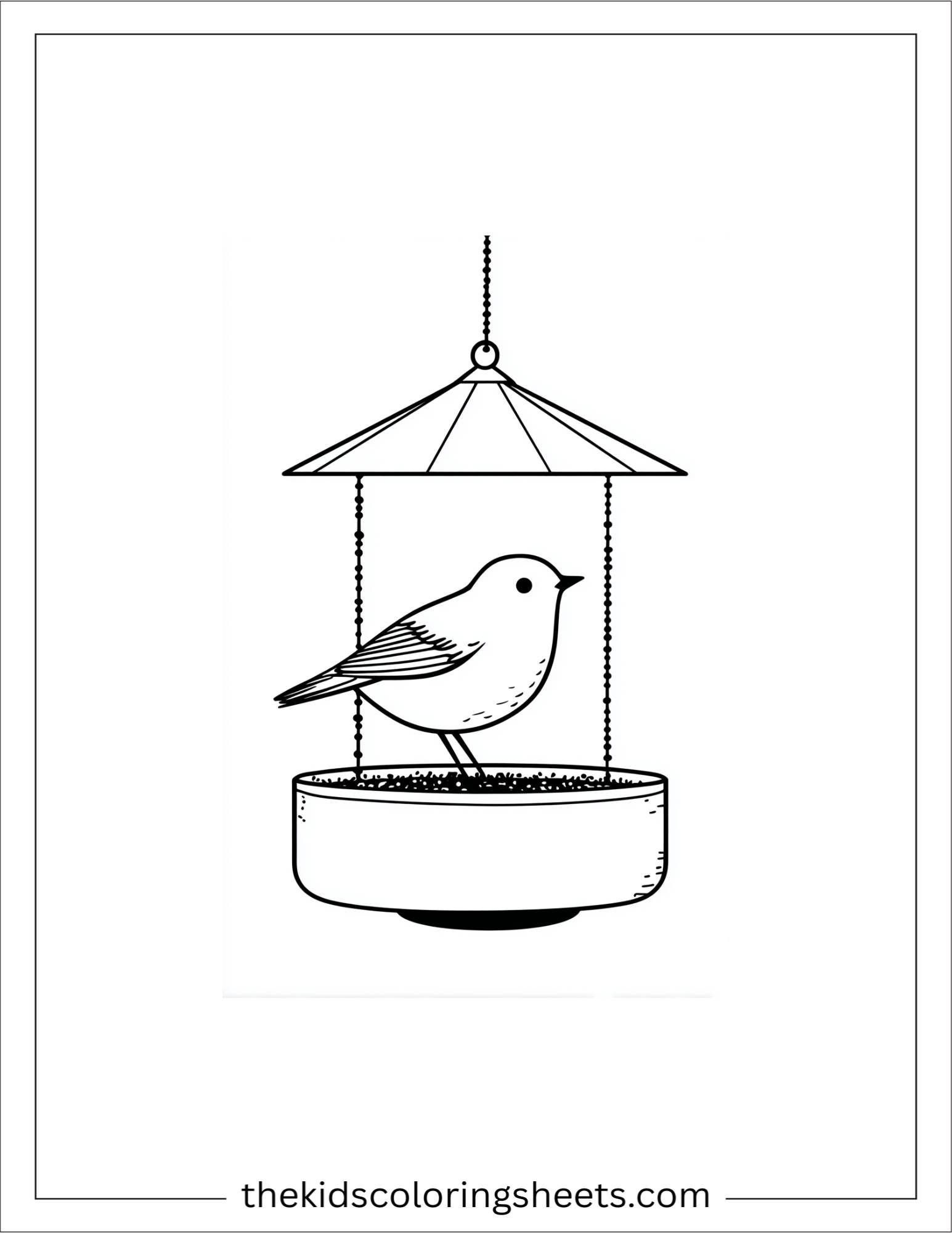 February bird feeder fun