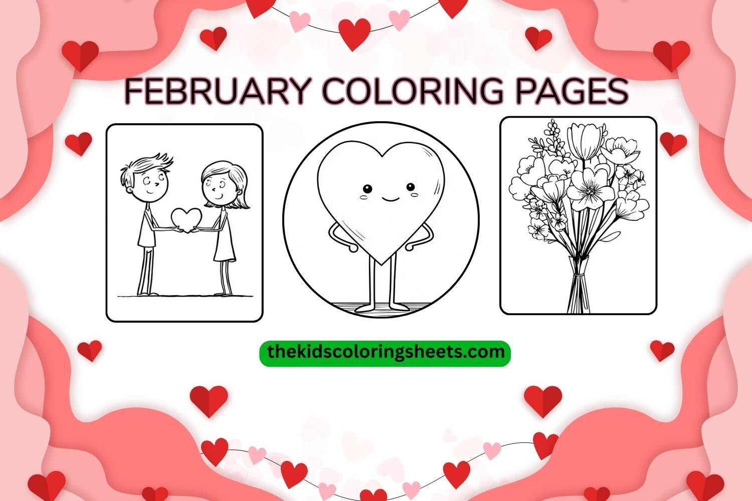 February coloring pages