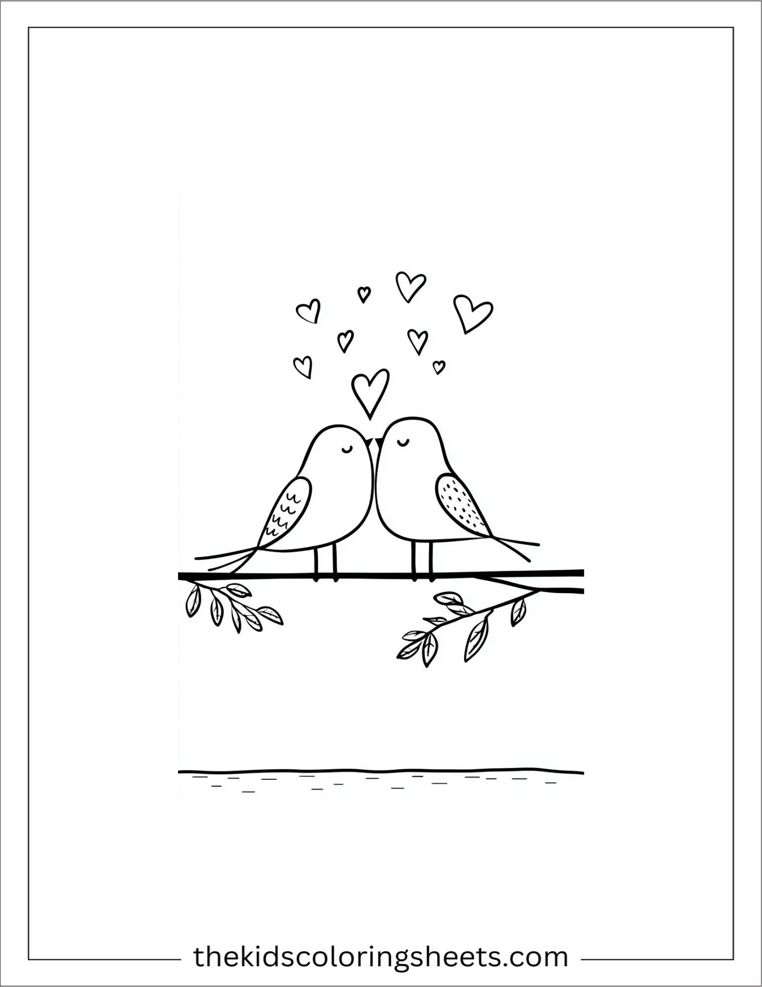 February couple birds