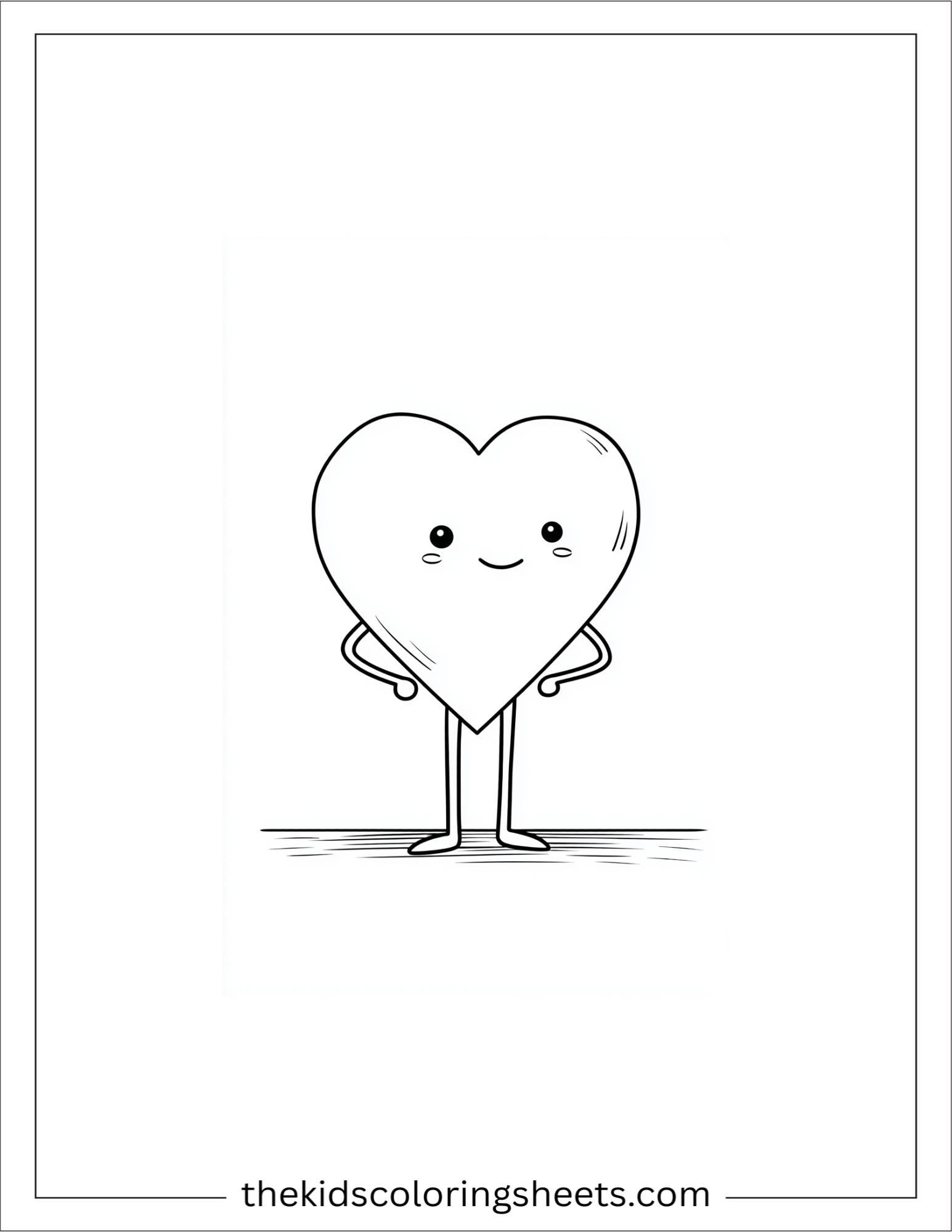 February valentines card craft