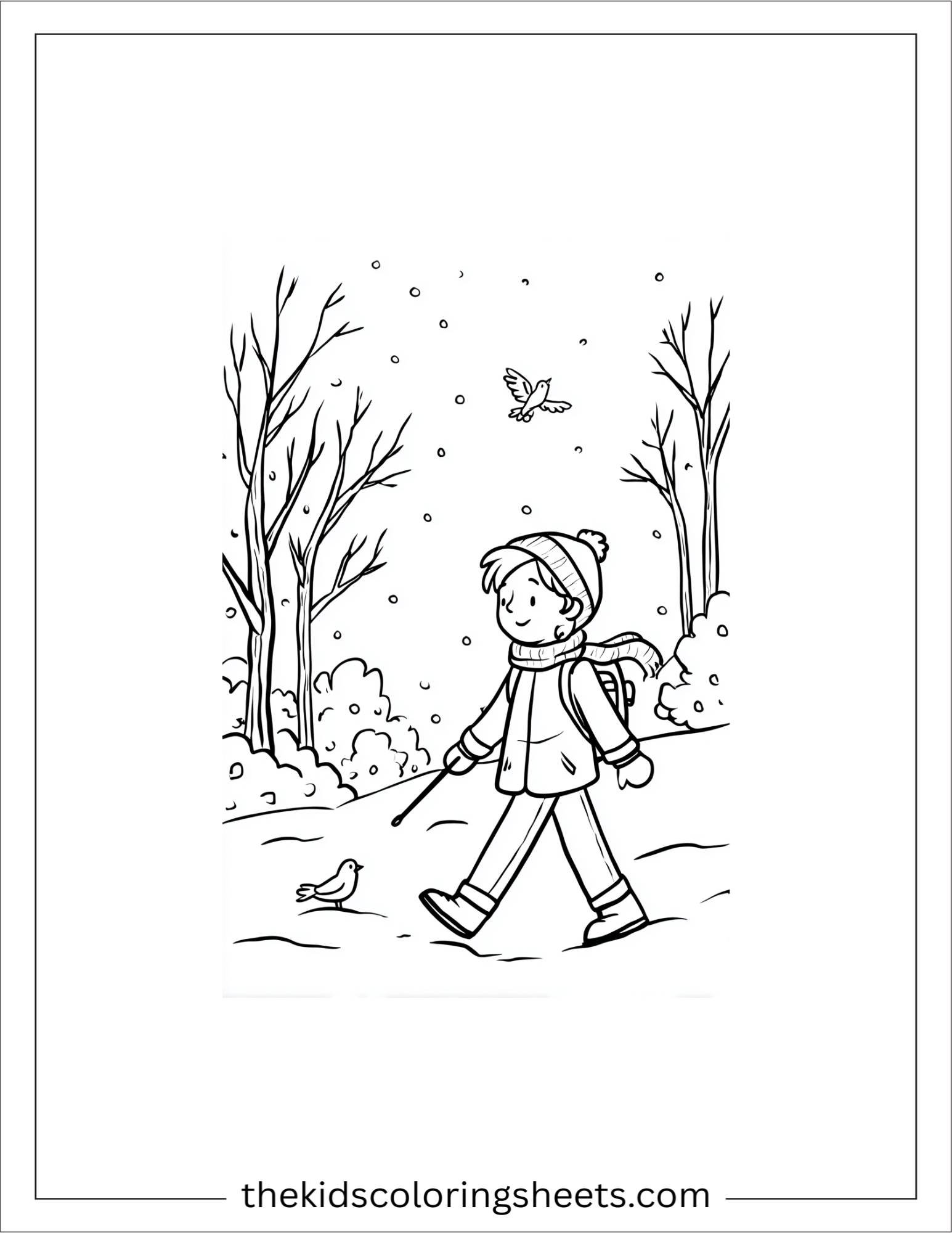 February winter walk