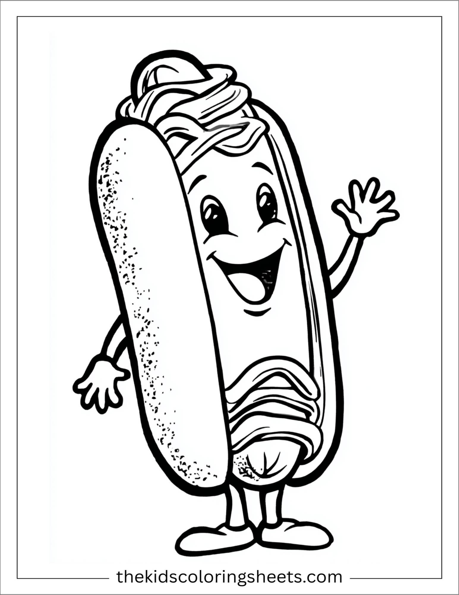 Happy Hotdog