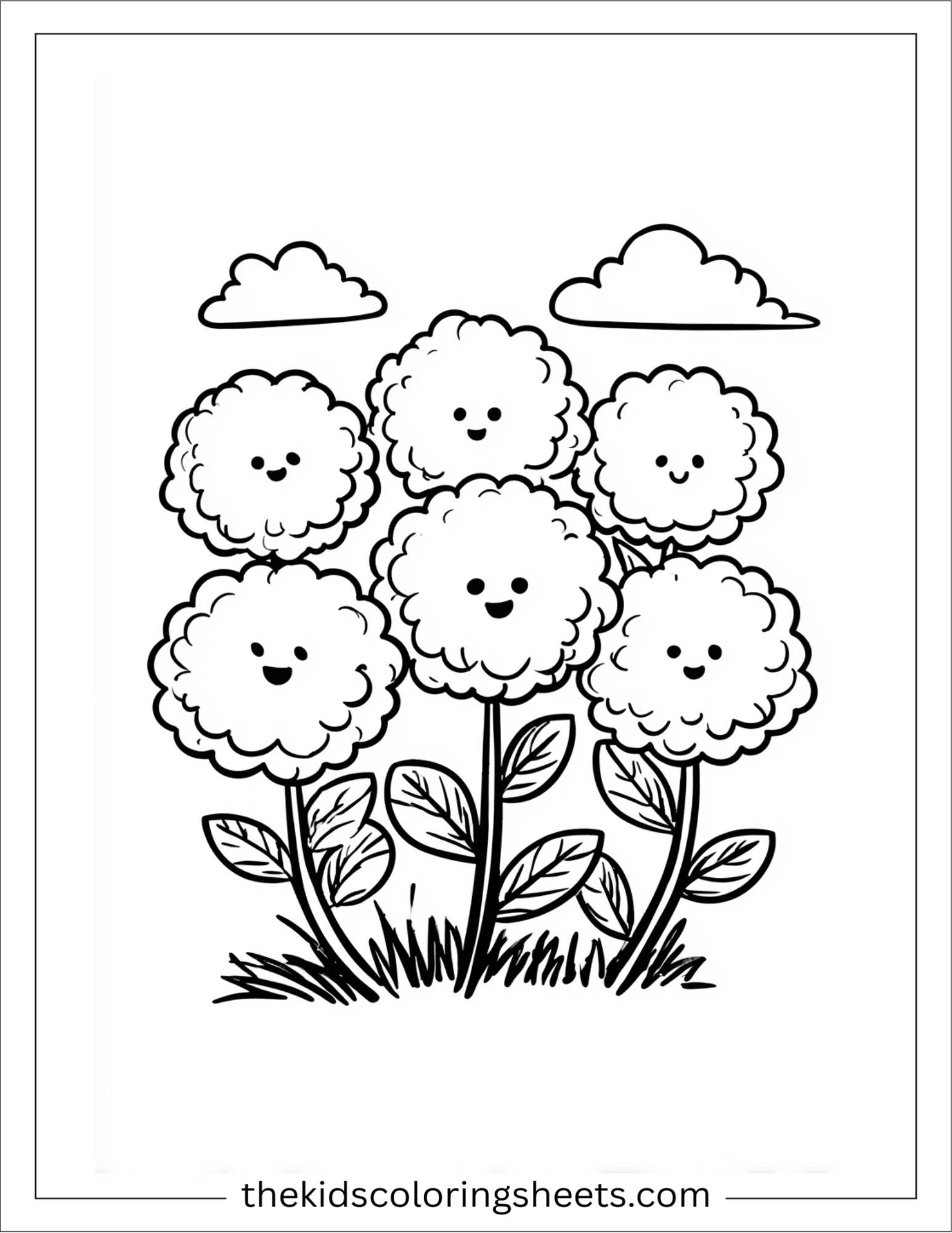 Happy marigold family