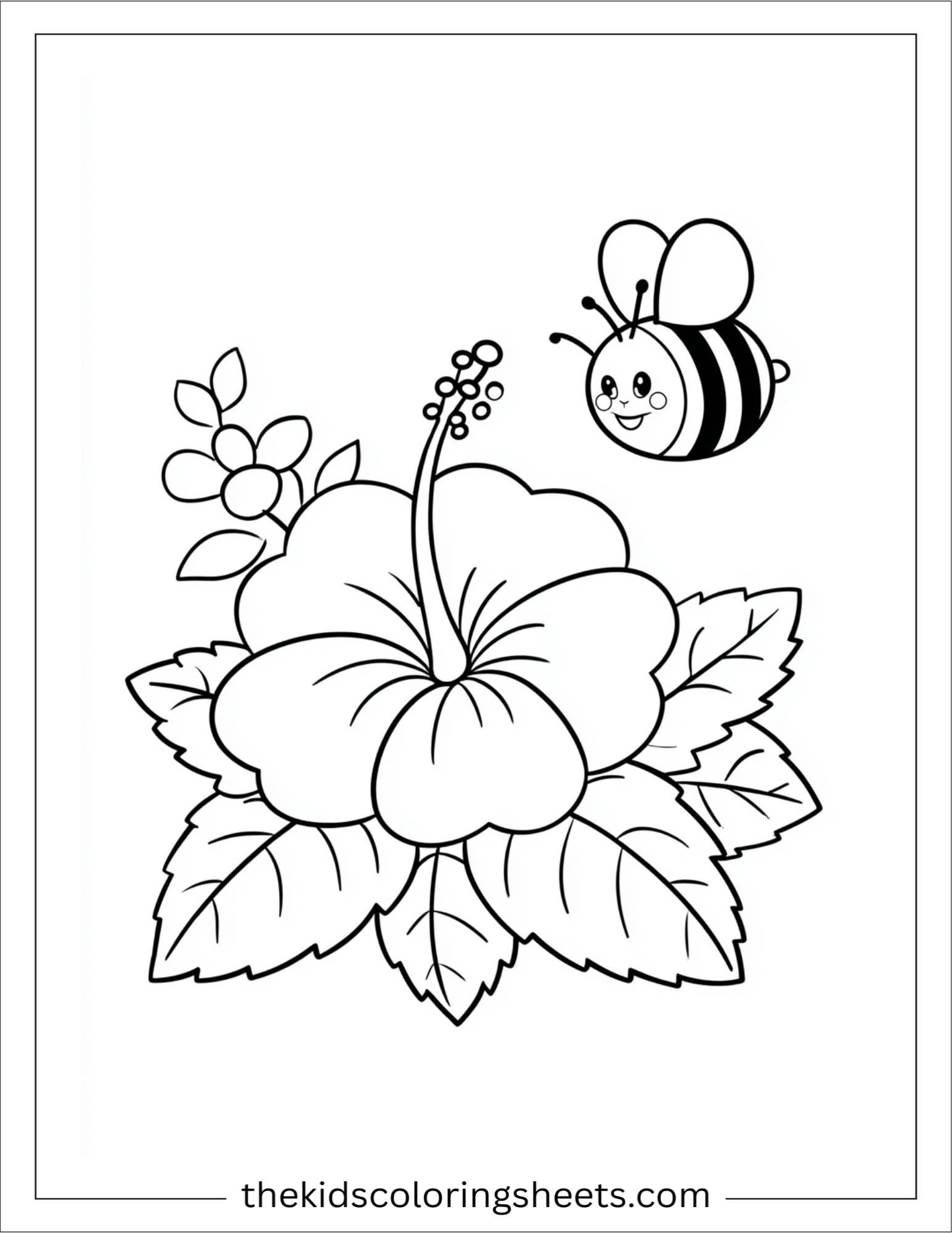 Hibiscus Sharing Joy