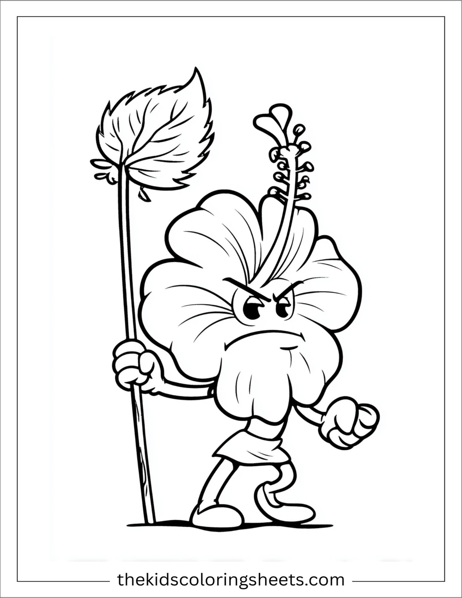 Hibiscus in a Parade