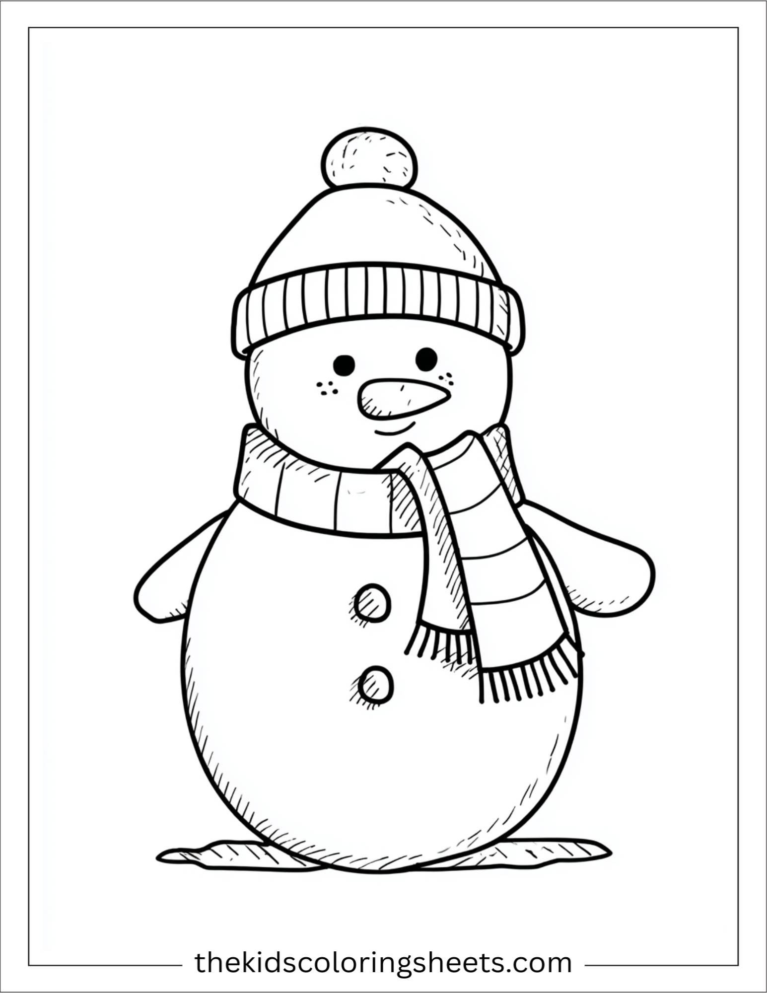 January snowflake craft