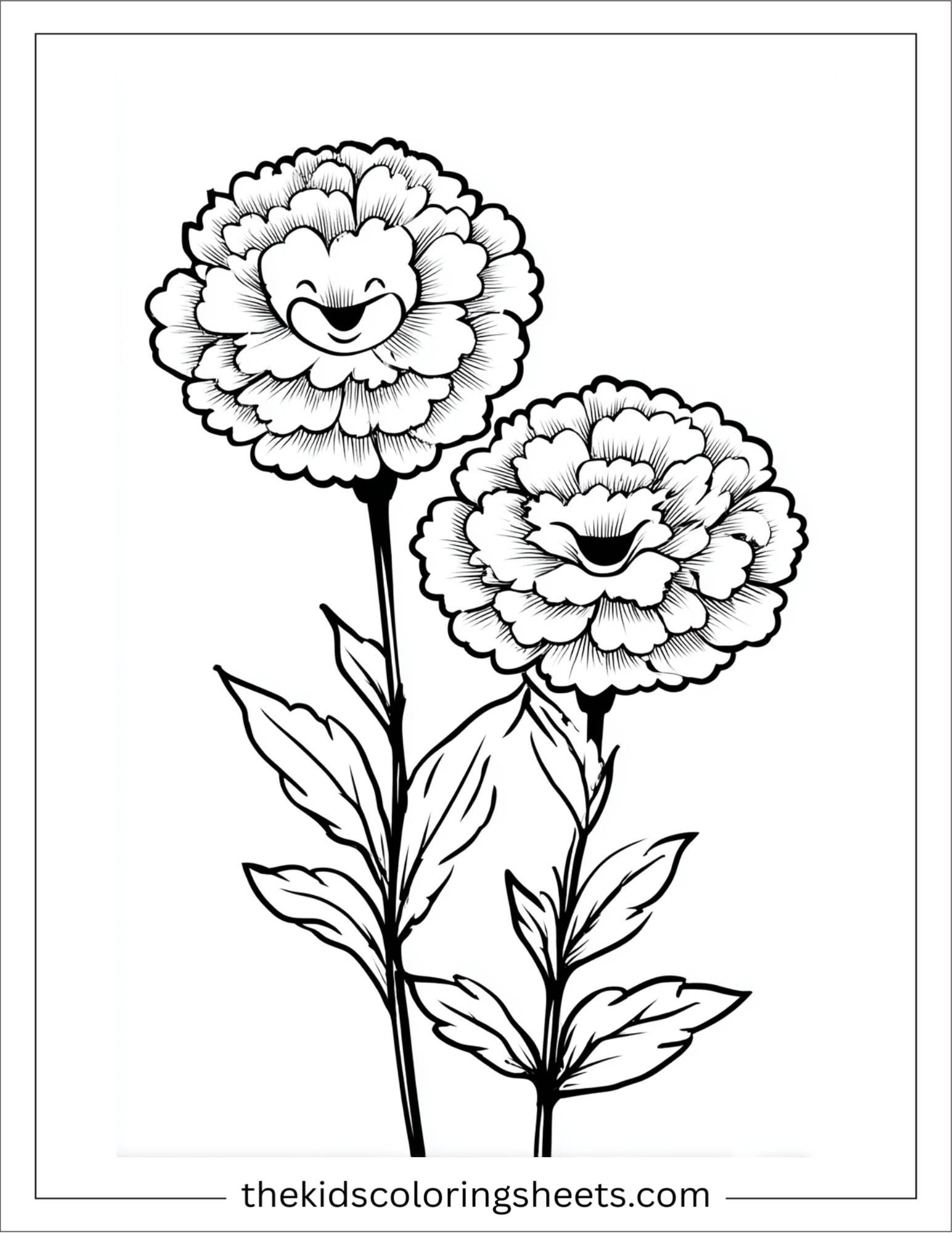 Laughing marigold twins