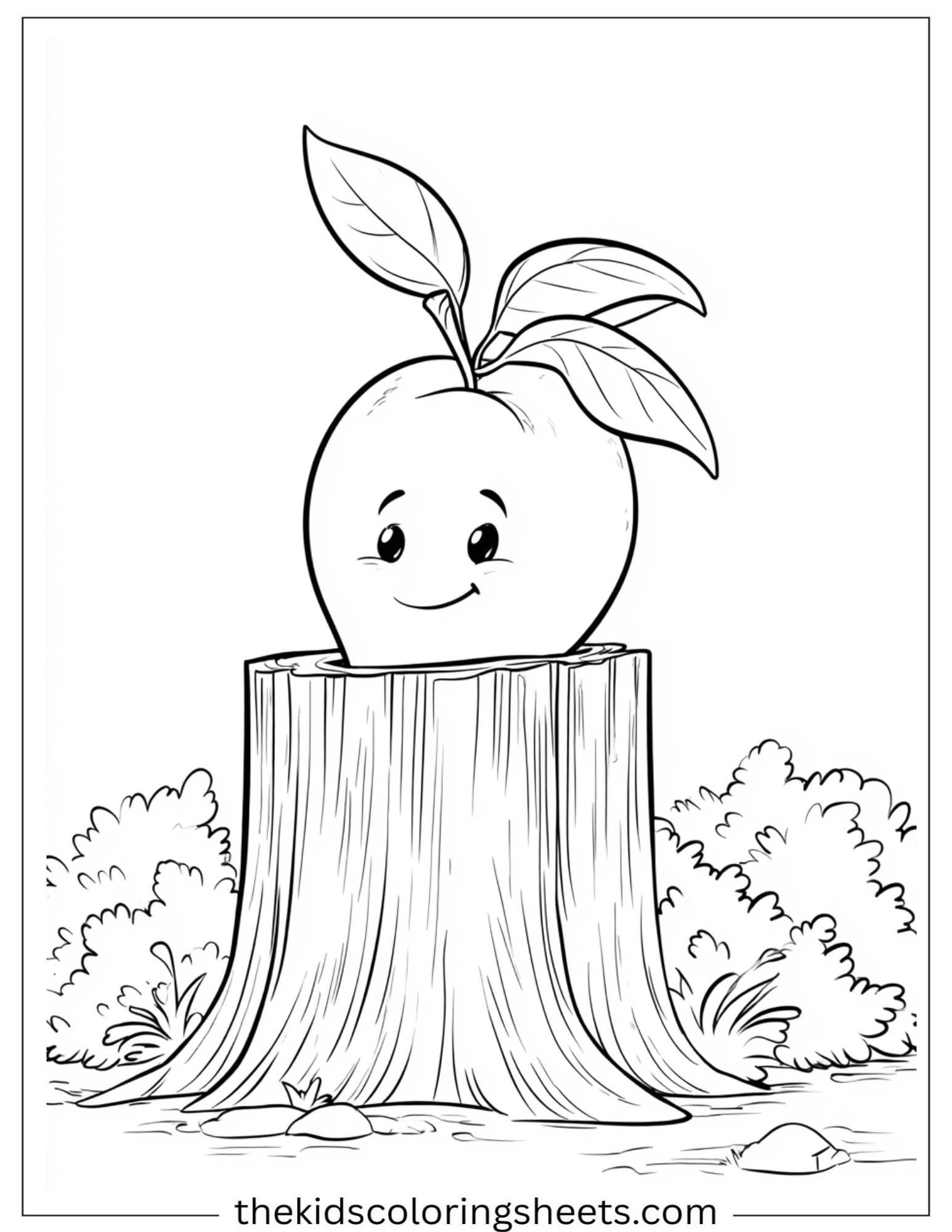 Mango playing hide and seek