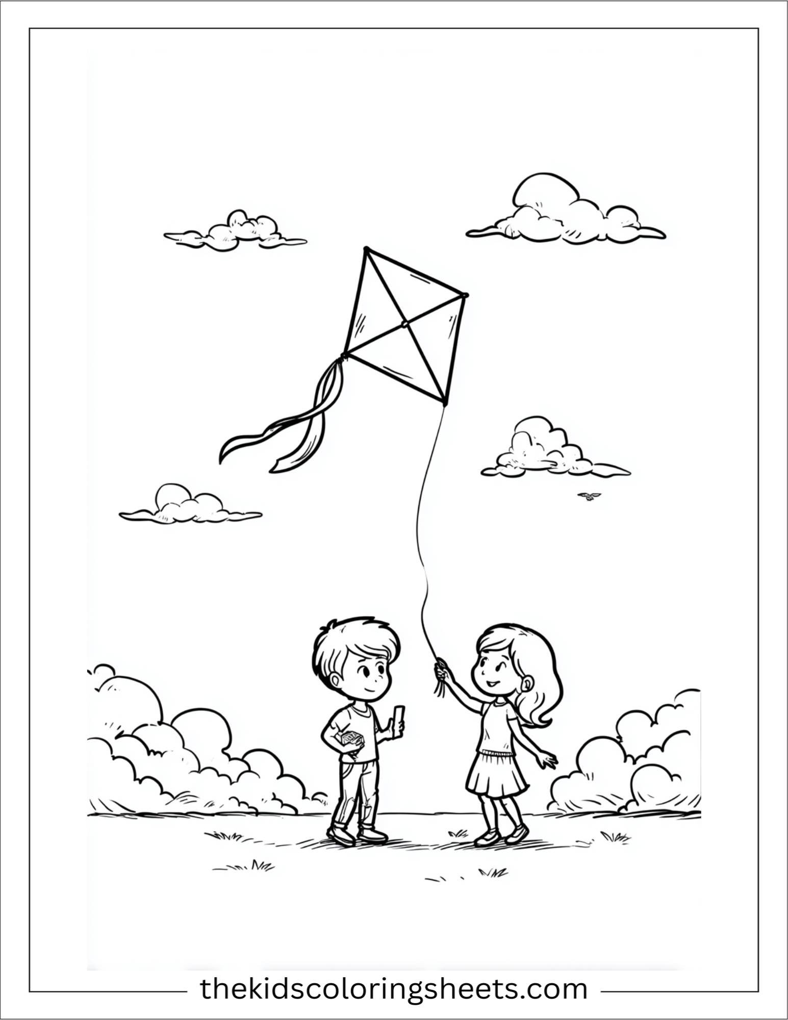 March kite flying