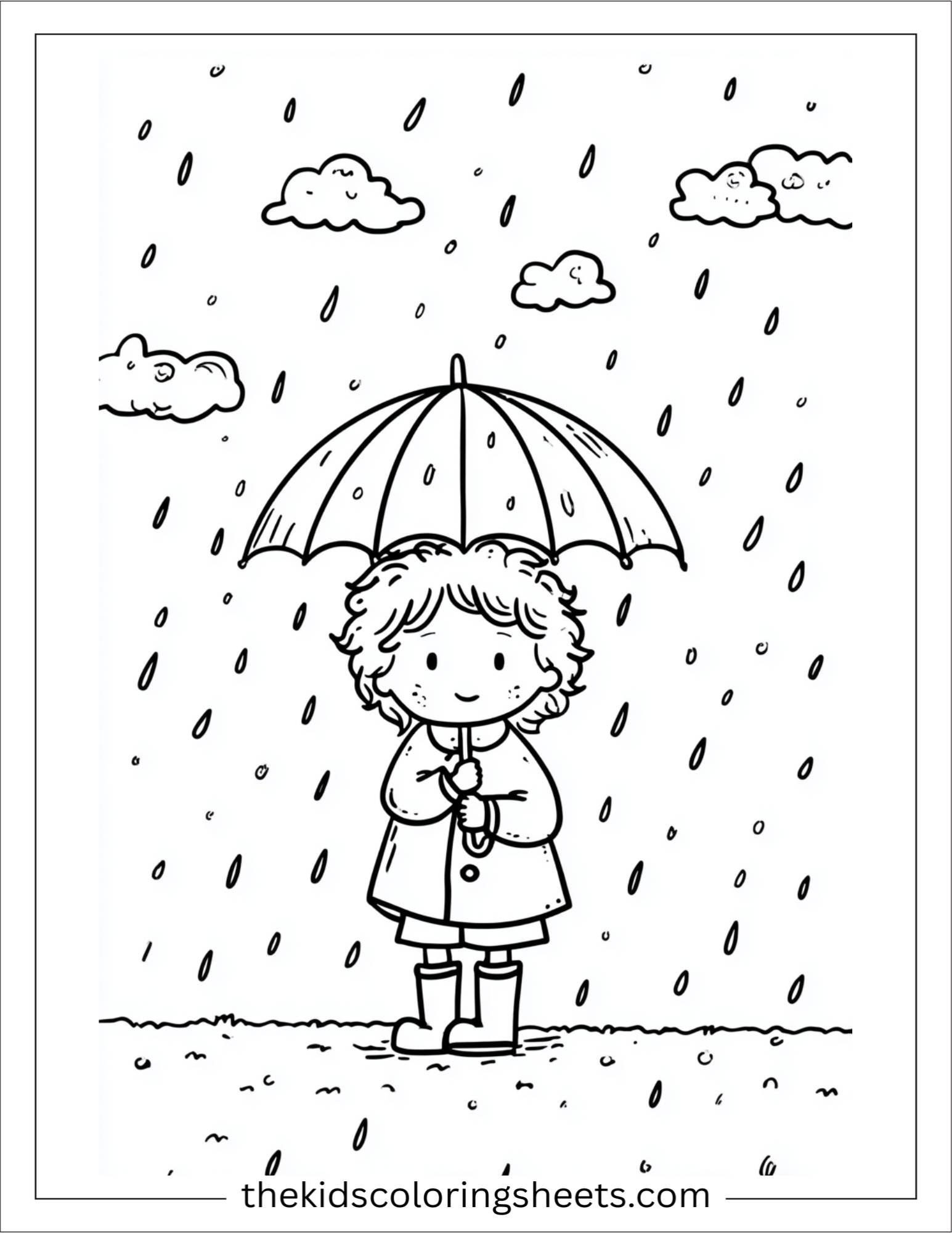 March rain showers