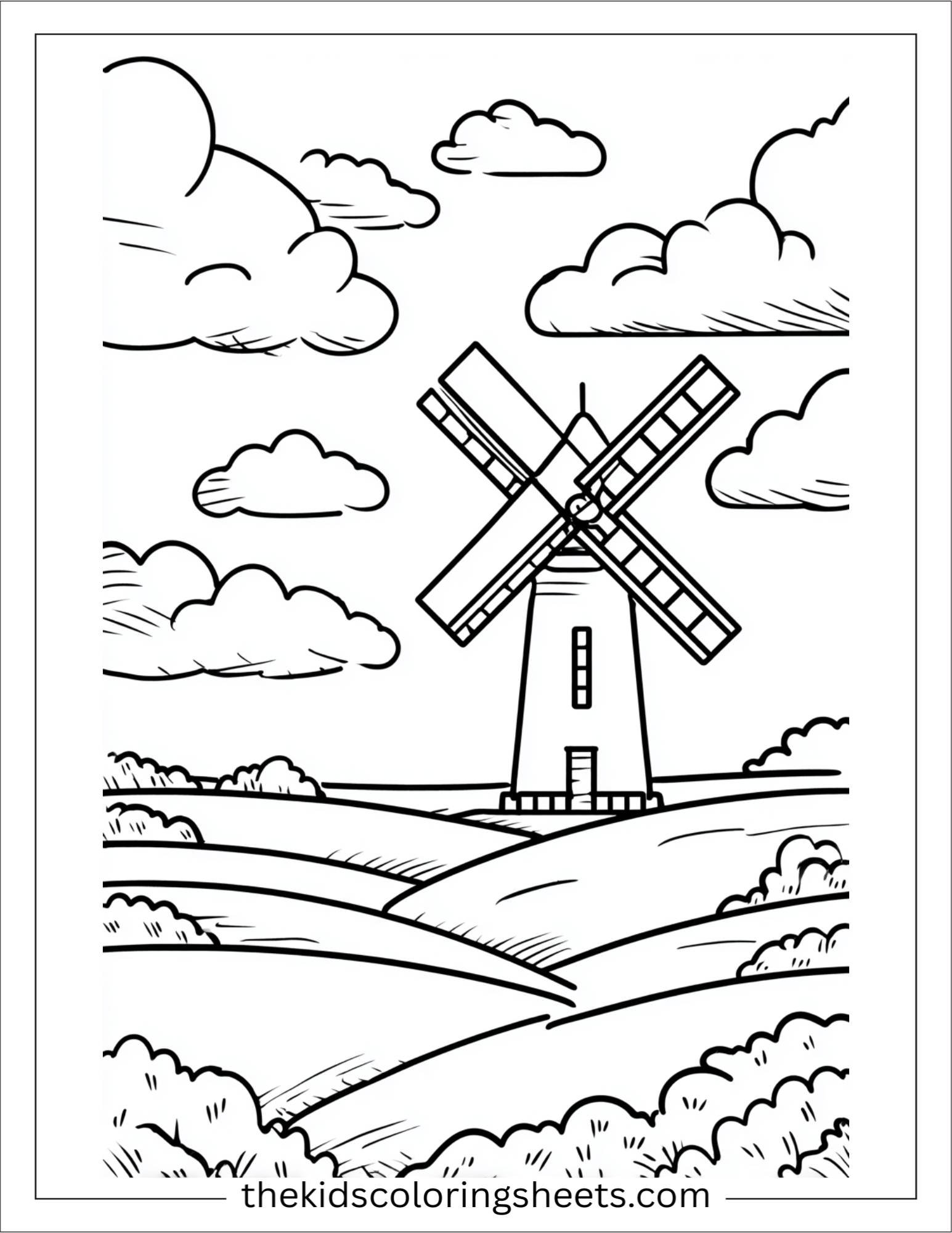 March windmill field
