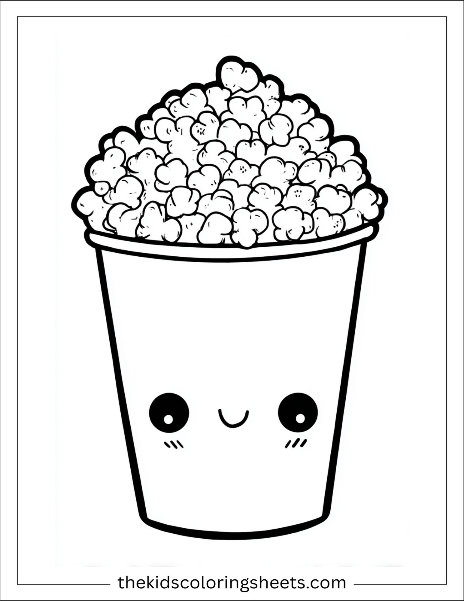 Popcorn in Bucket