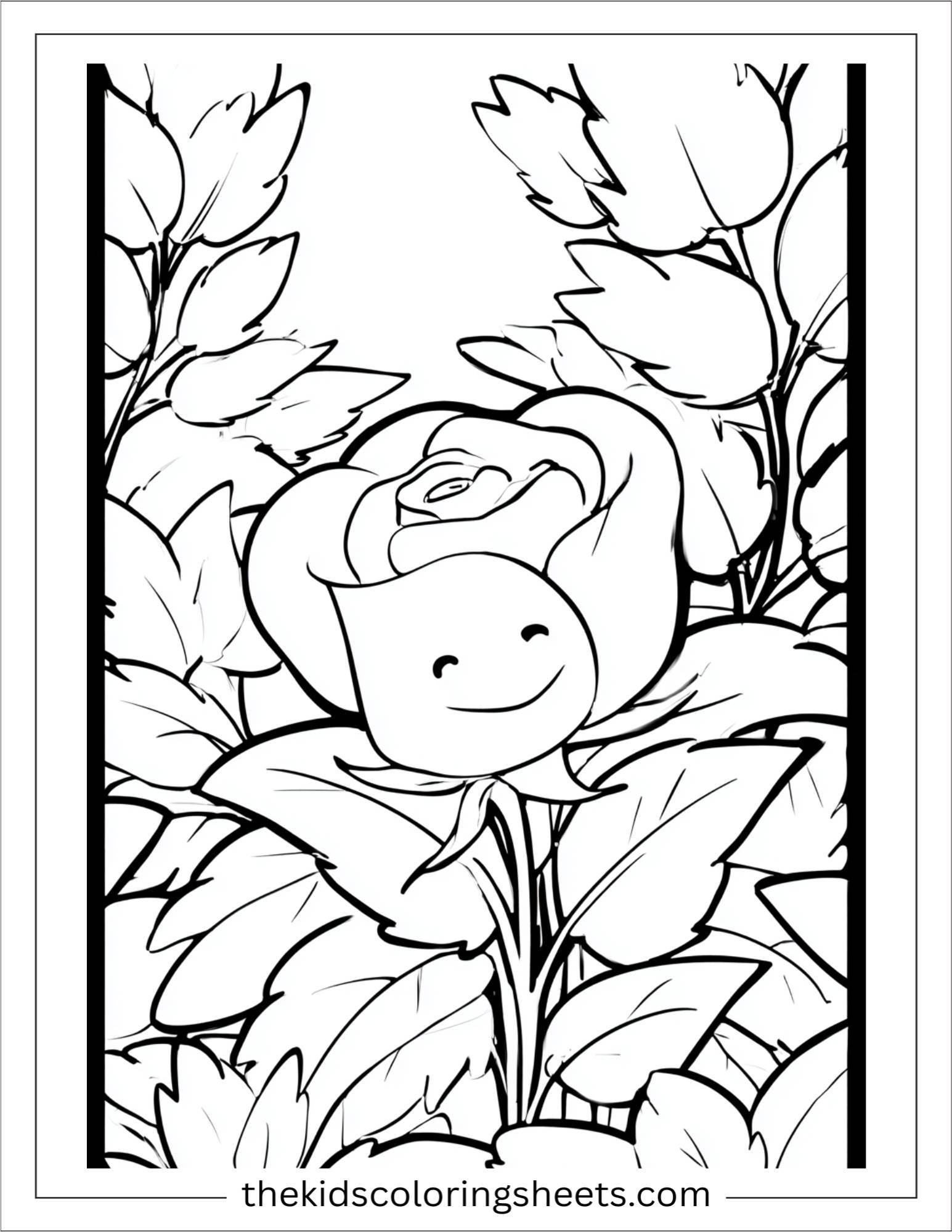 Rose Playing Hide & Seek