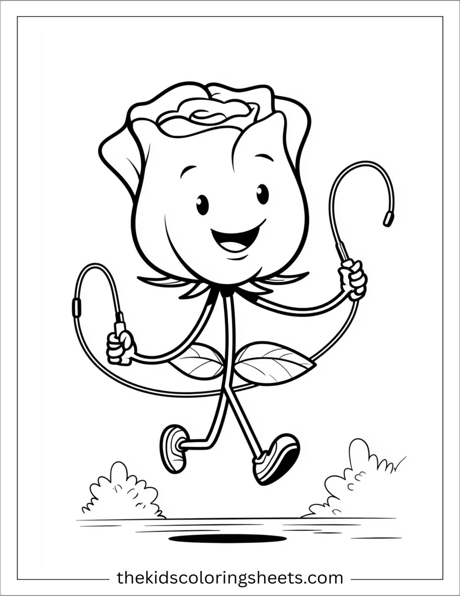 Rose Skipping Rope