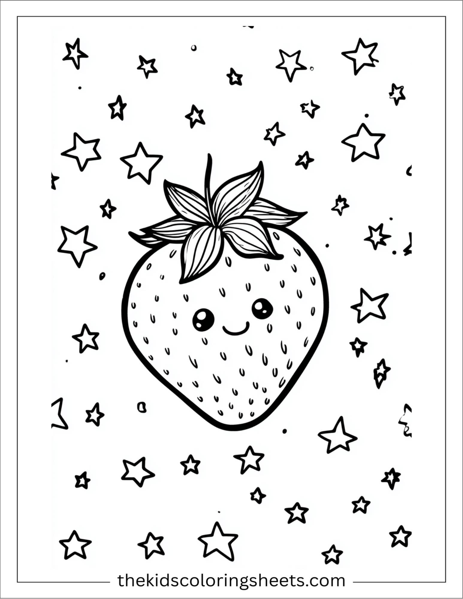 Strawberry and Stars