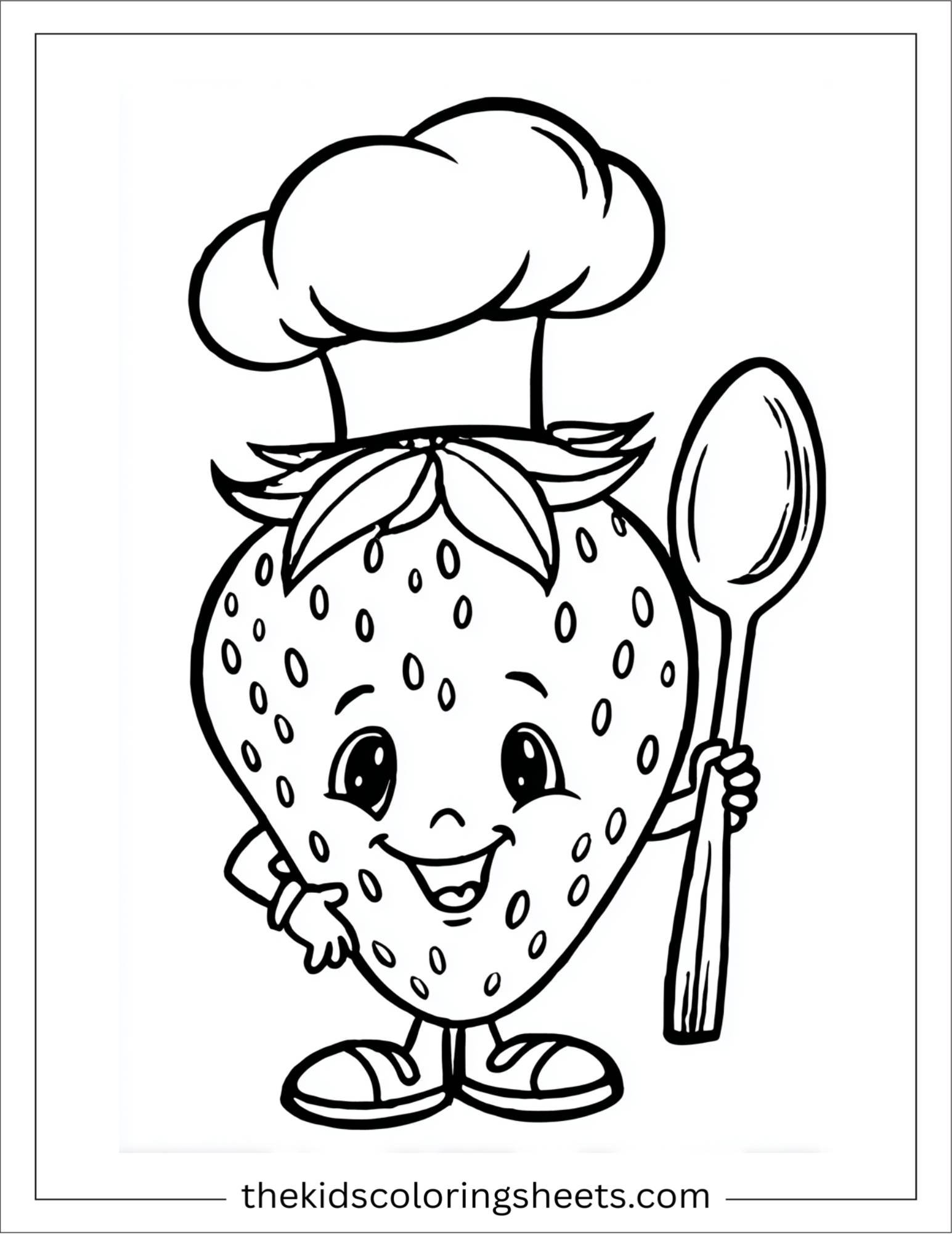 Strawberry chef